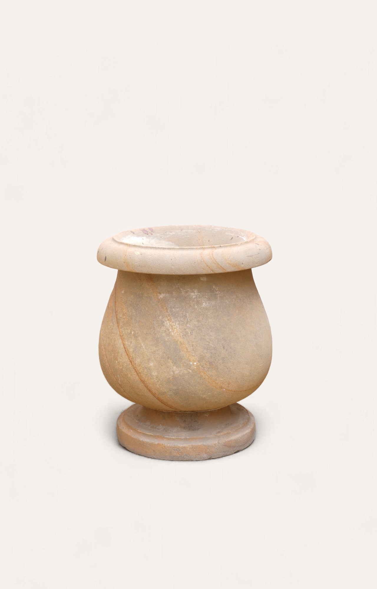 Contemporary Sand Stone Planter