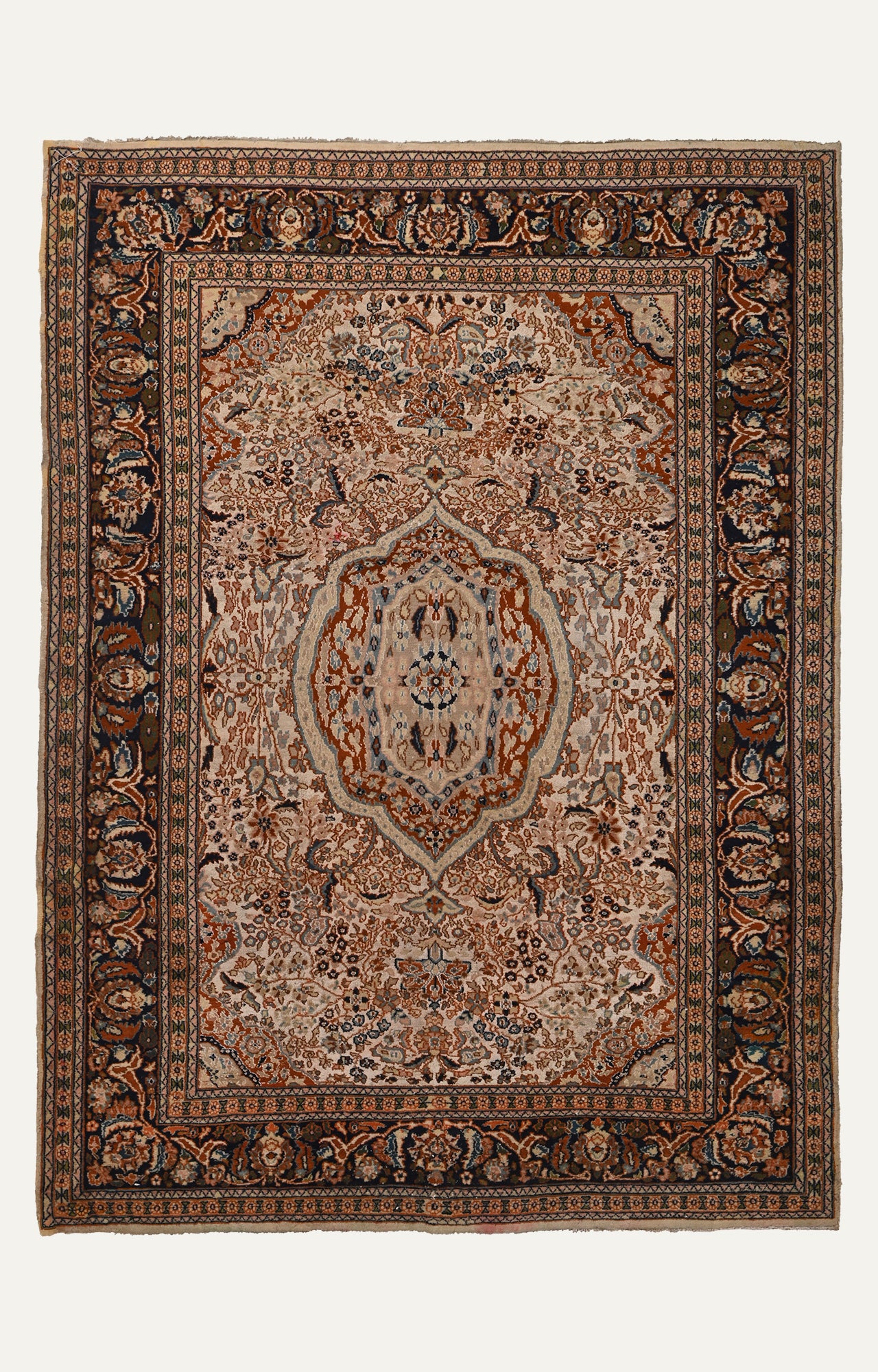 5 x 7 Ft Handknotted rare intricate  design carpet