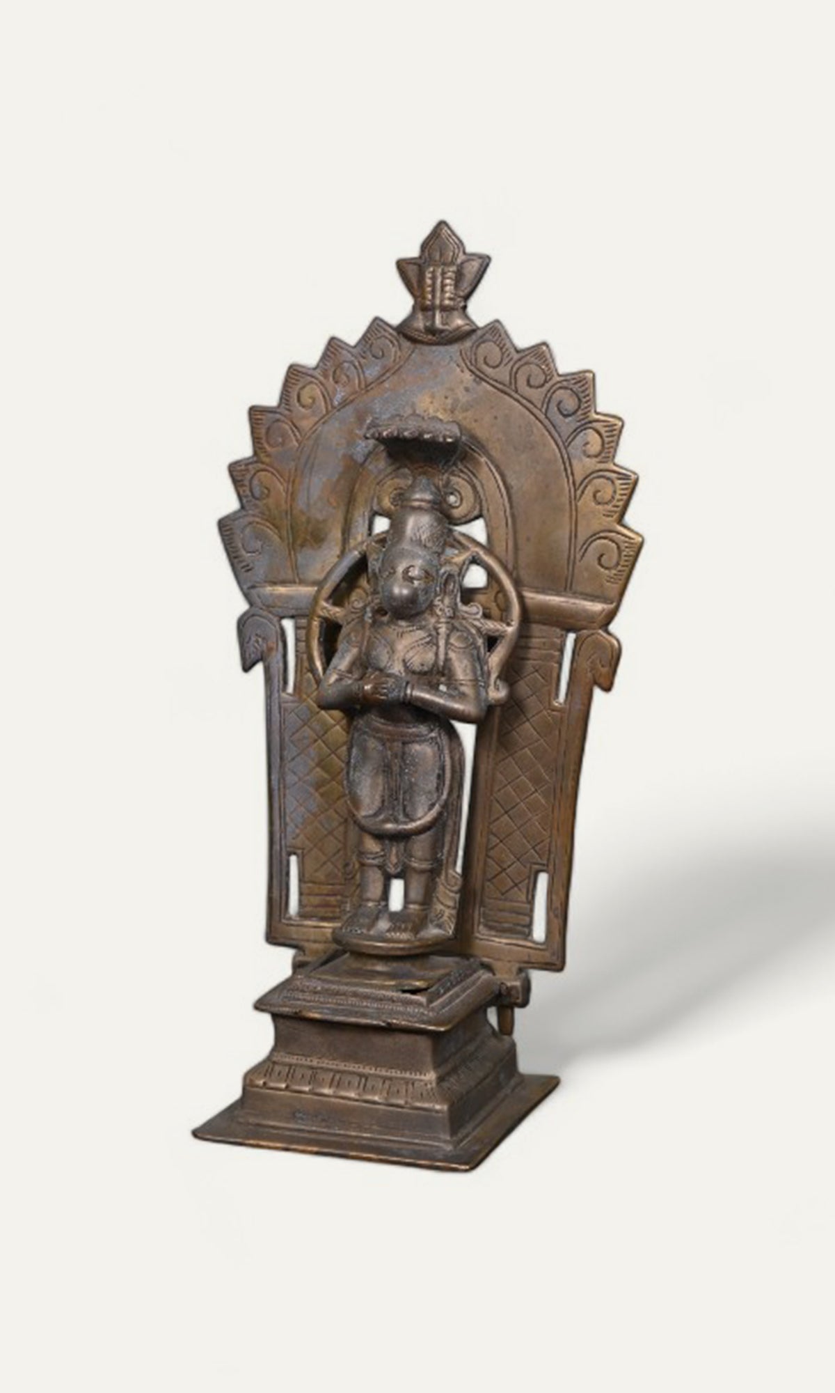 Hanuman Anjali Mudra Brass Statue