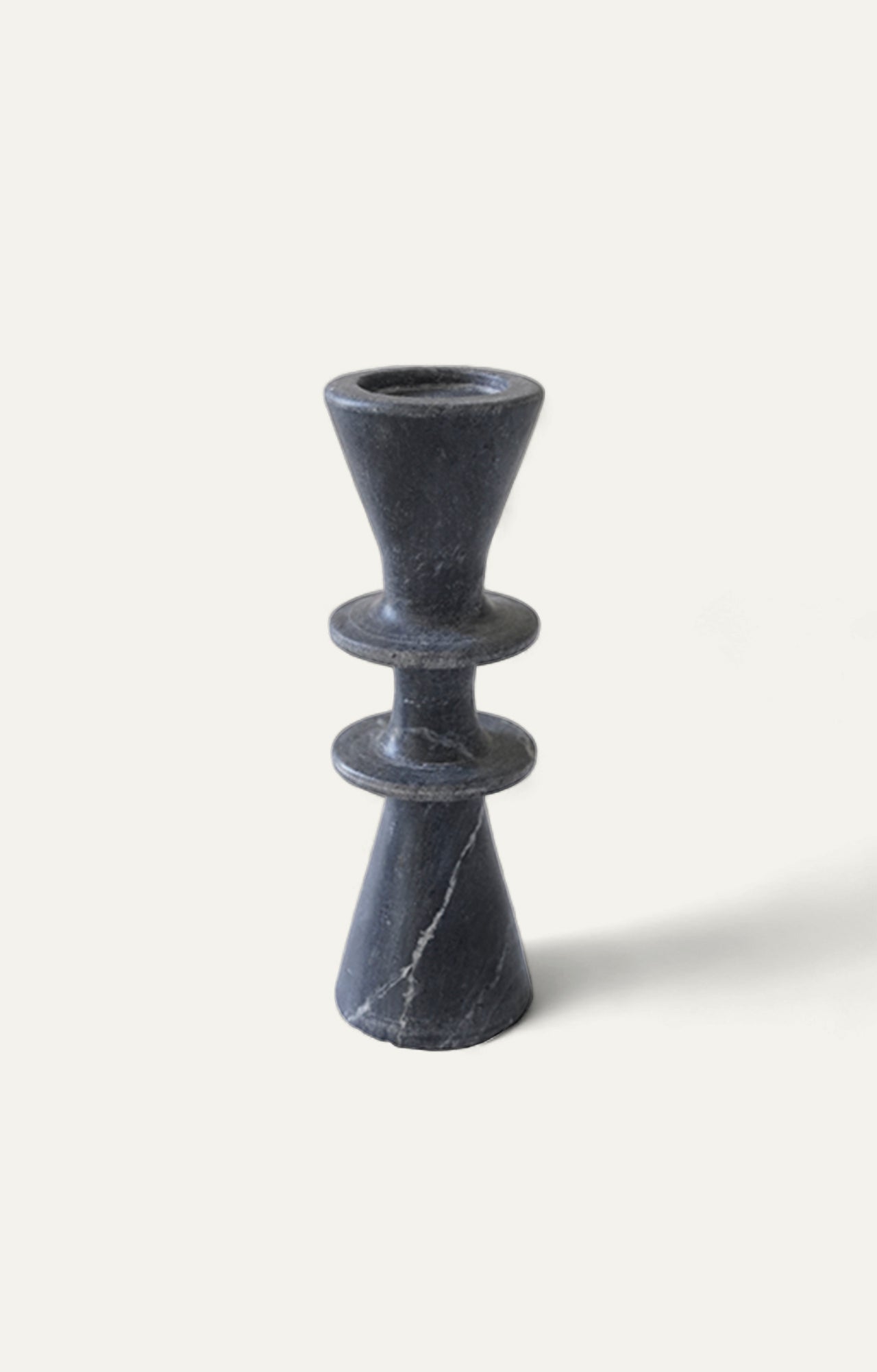 Modern Black Marble candle Stand