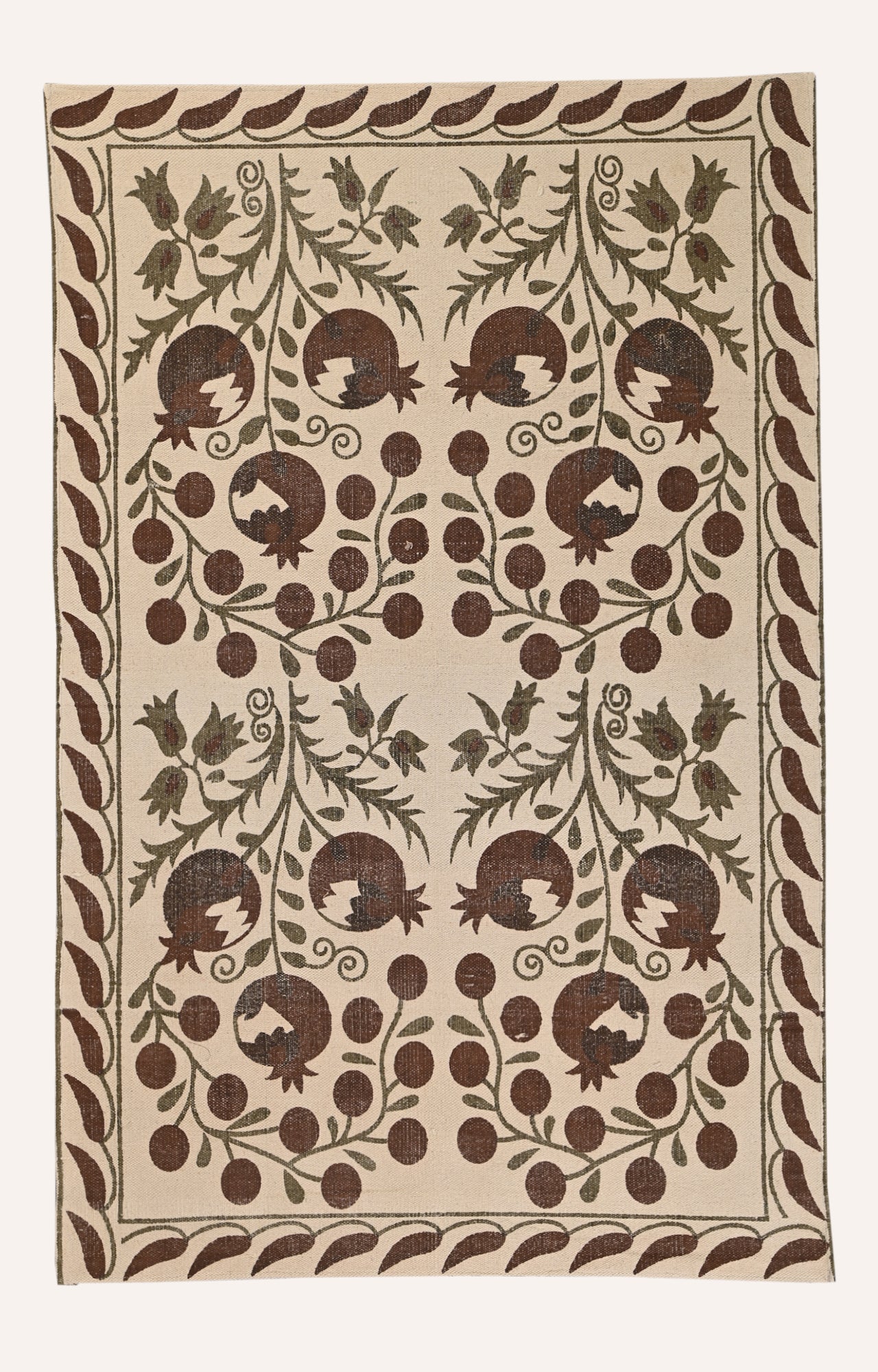 Floral Dhurrie Rug