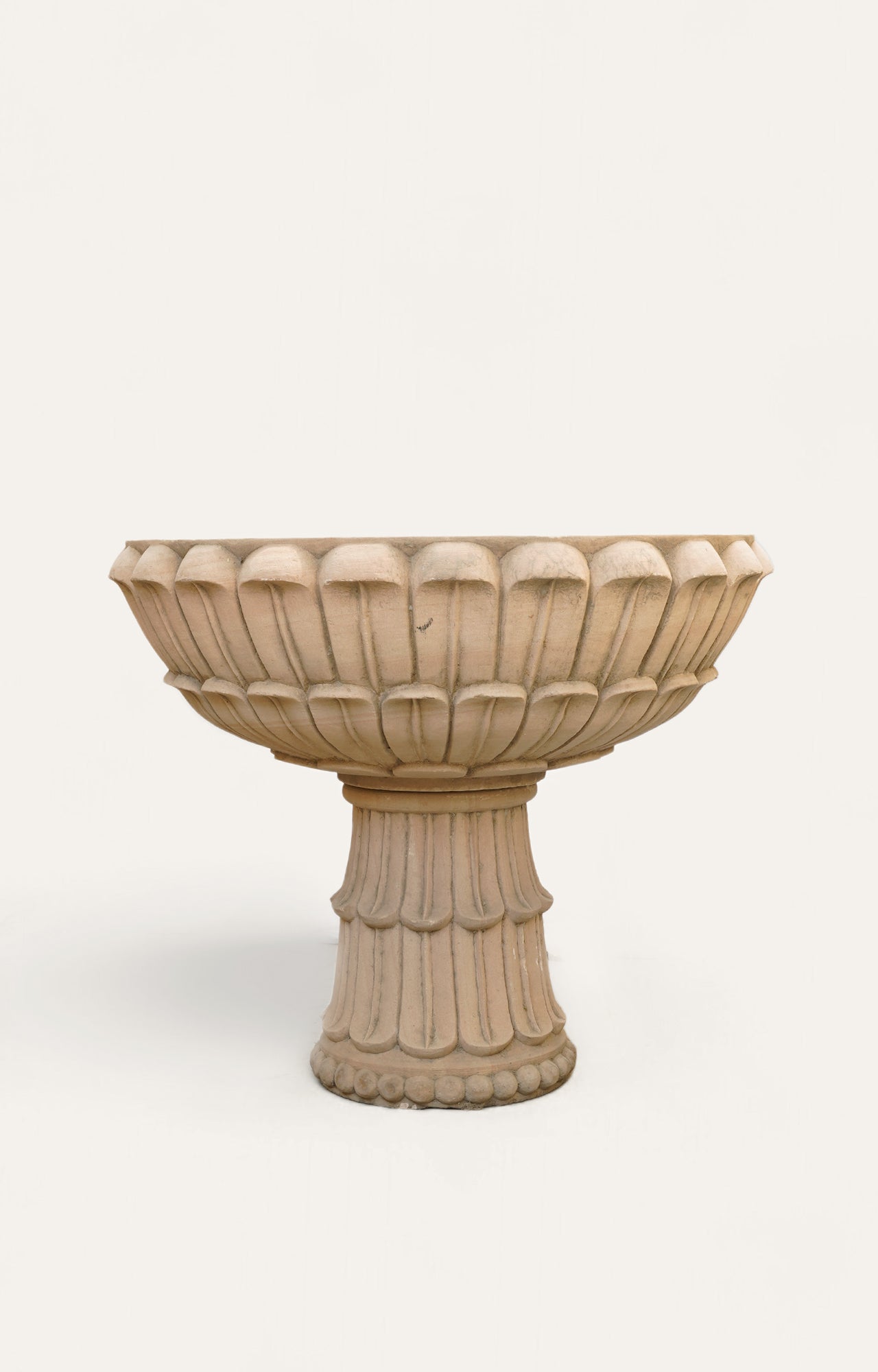 Flower Shape Sandstone Planter