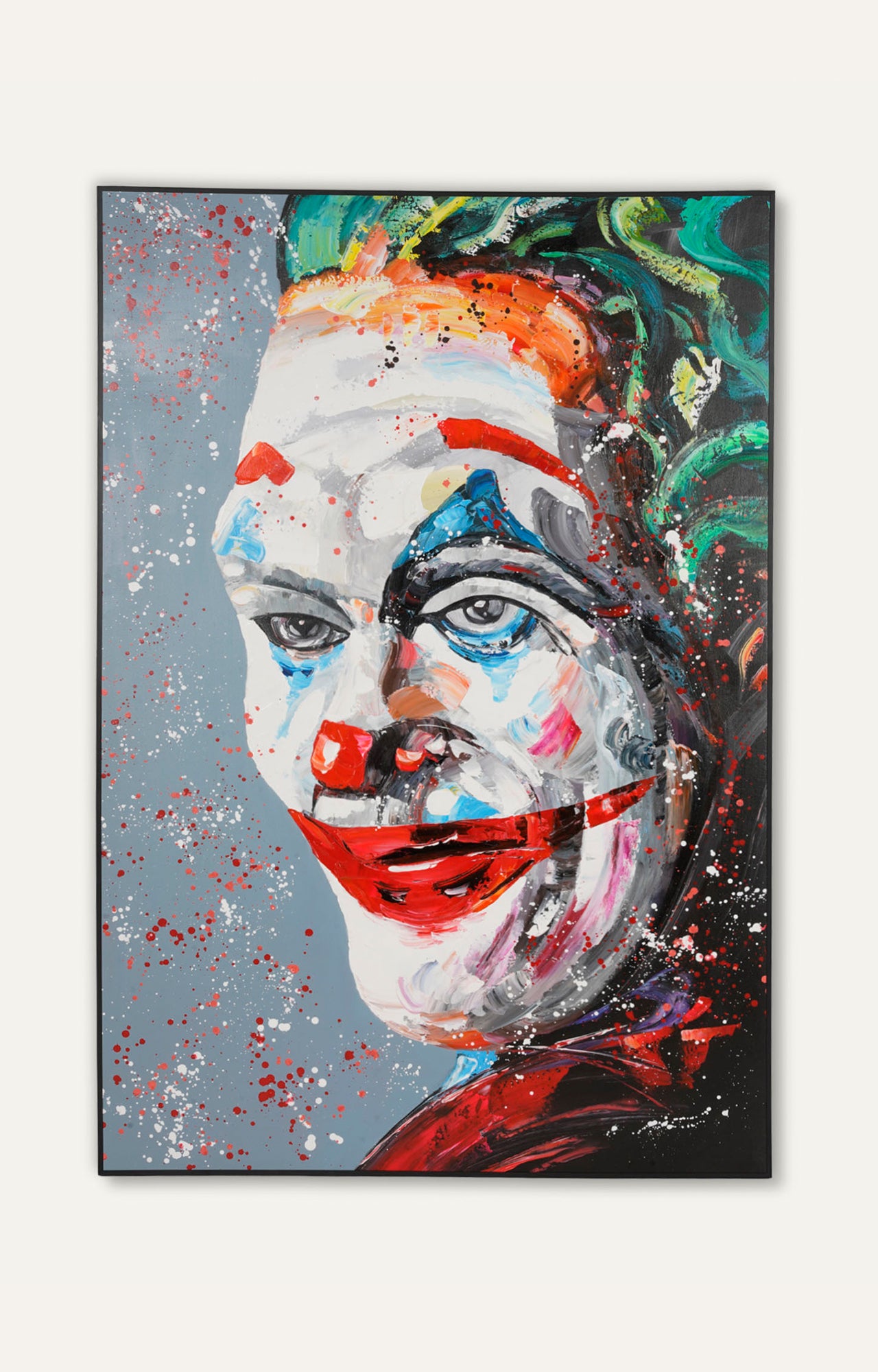 The Joker Oil Painitng