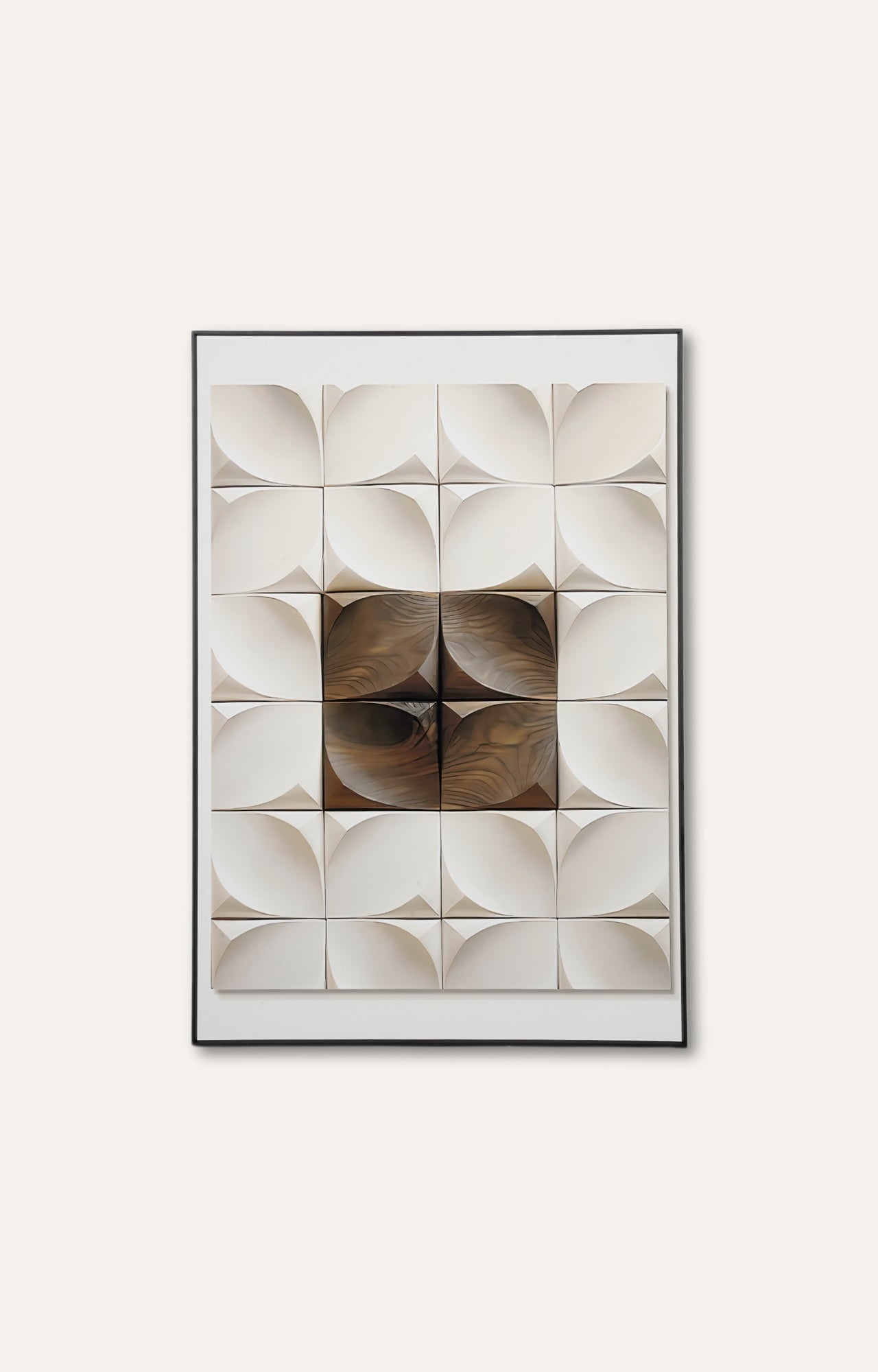 Tessellated Patterned Textured Wall Art