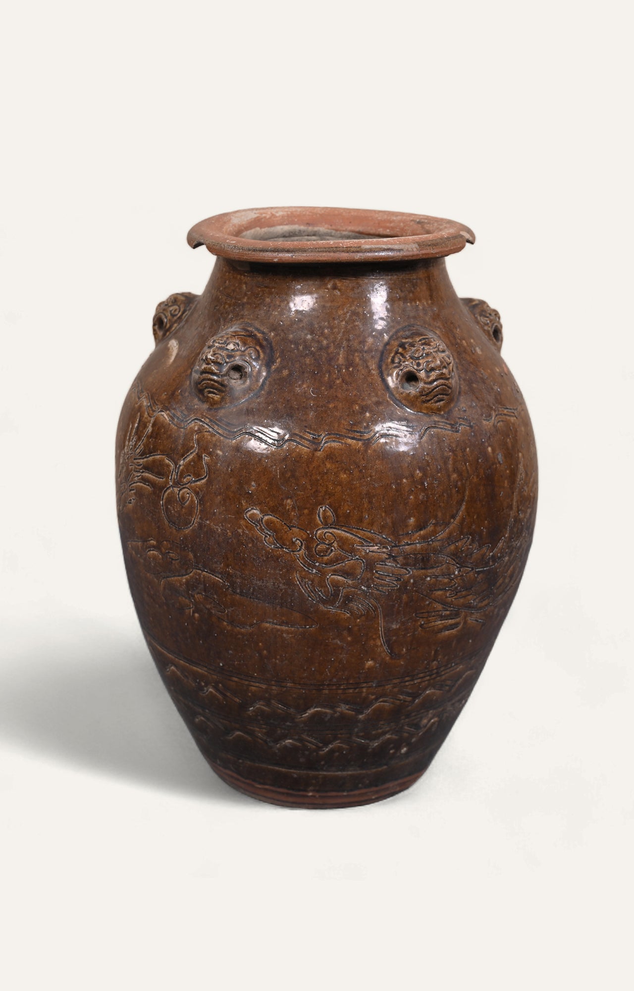 Year of the Dragon Chinese Clay pot- Small