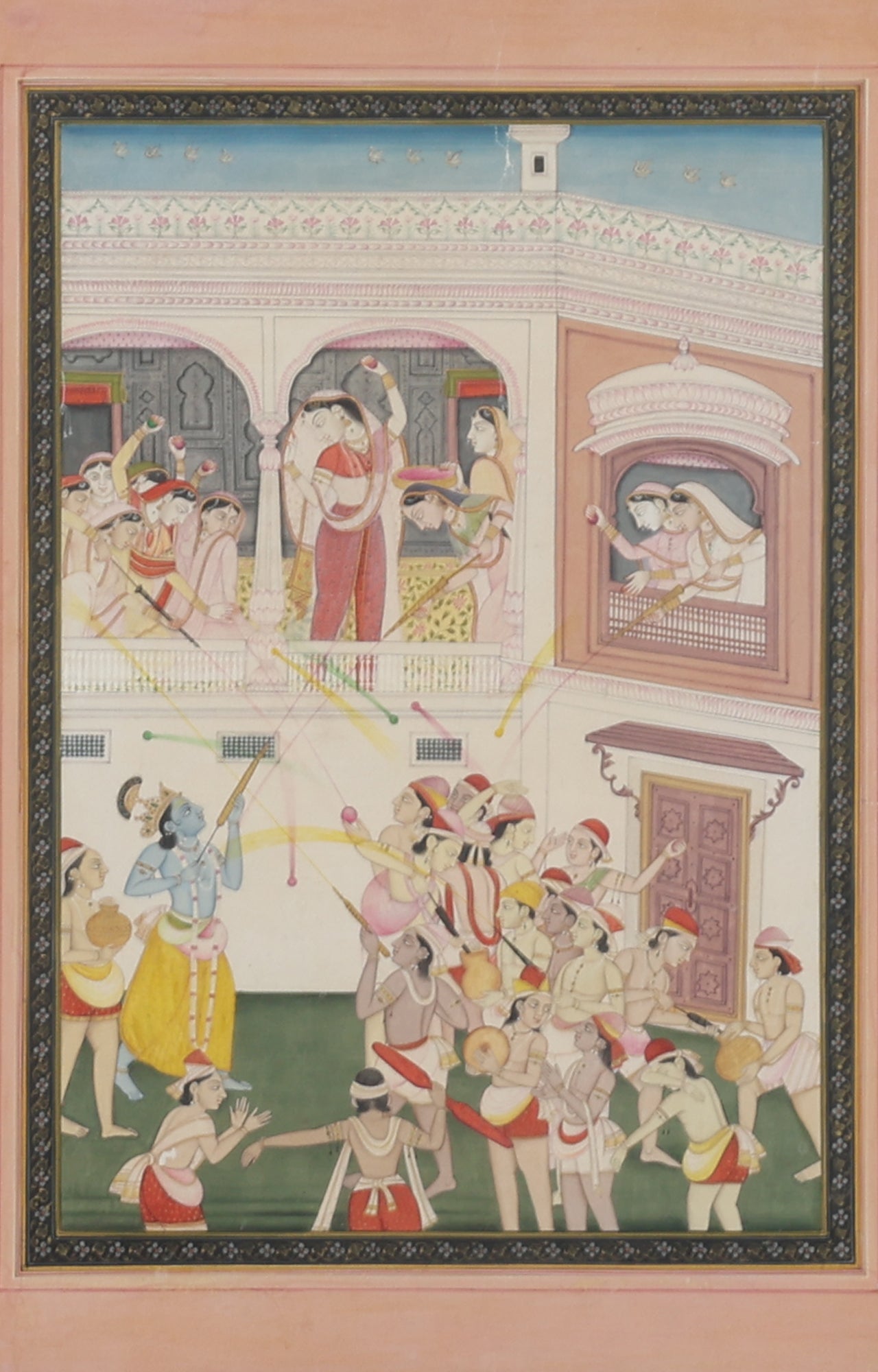 Dance of Colors in Vrindavan