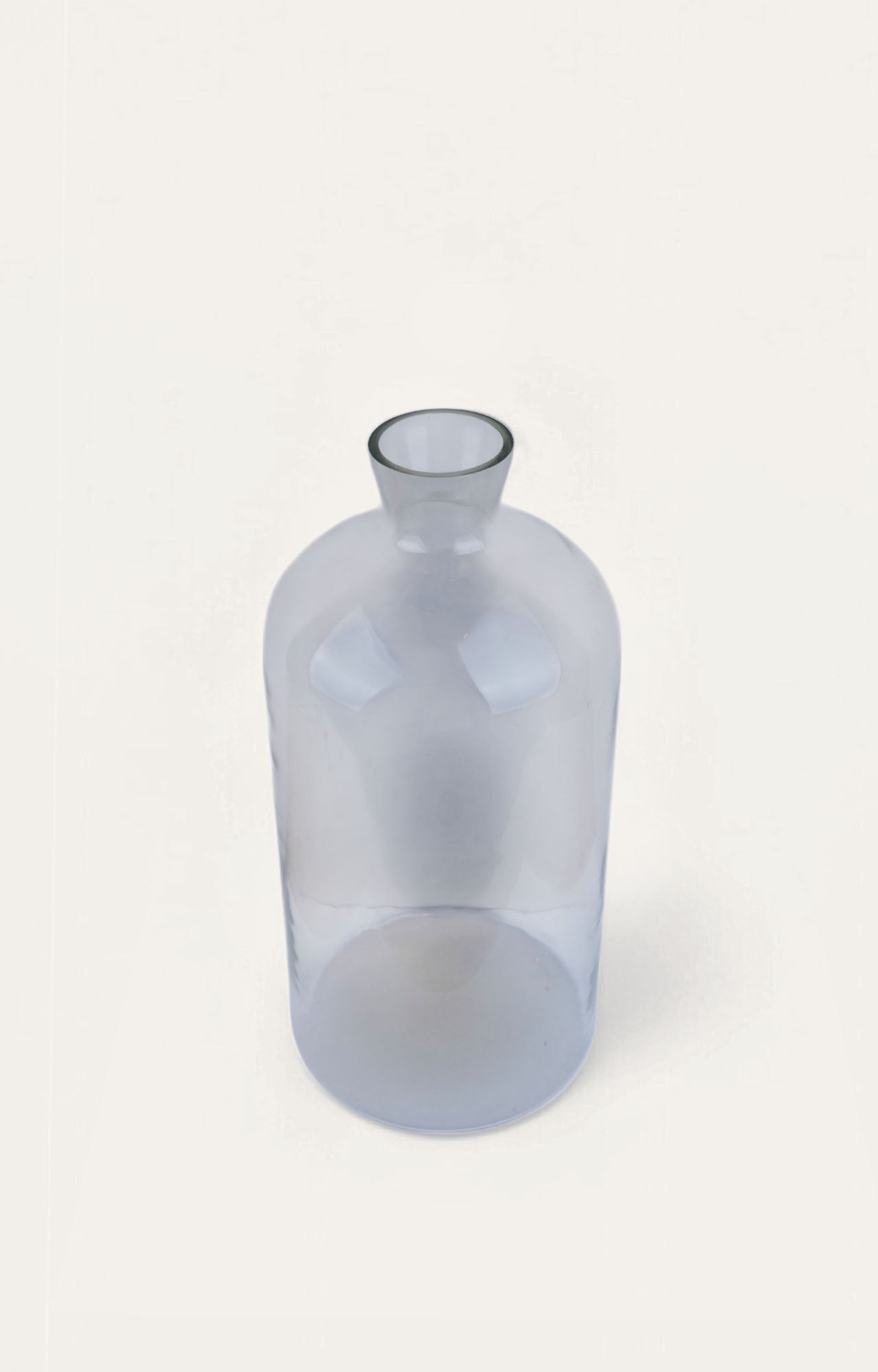 Eternity Glass Cylindrical Decorative Bottle/ Vase