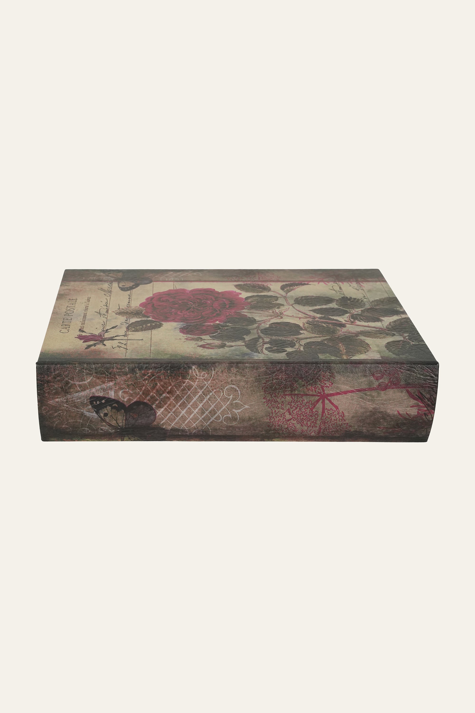 Botanical Pattern Decorative Storage Box - Small