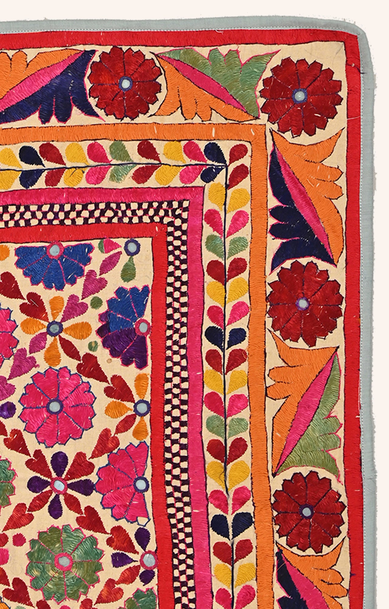 Ahir Embroidery : Cotton wall tapestry