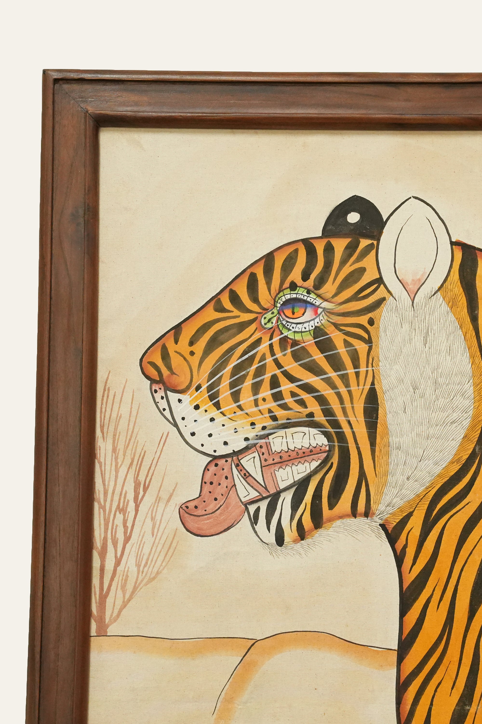 Indian Tiger Wildlife Painting for Indian Homes