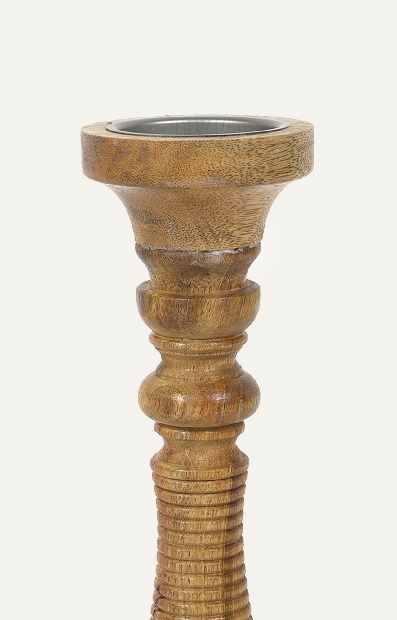 Wooden Tabletop candle stand