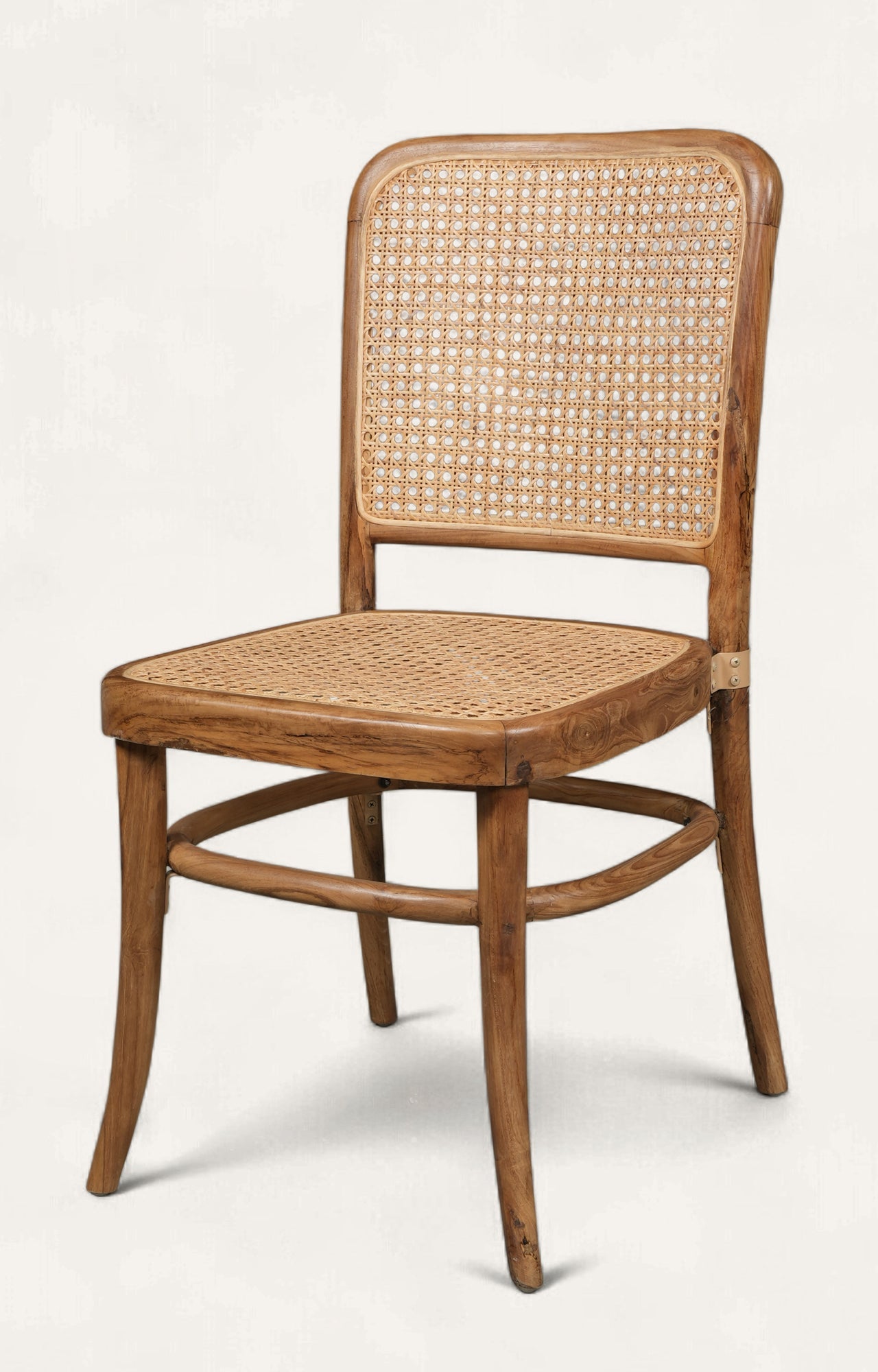 Classic Wooden and Cane Dining Chair