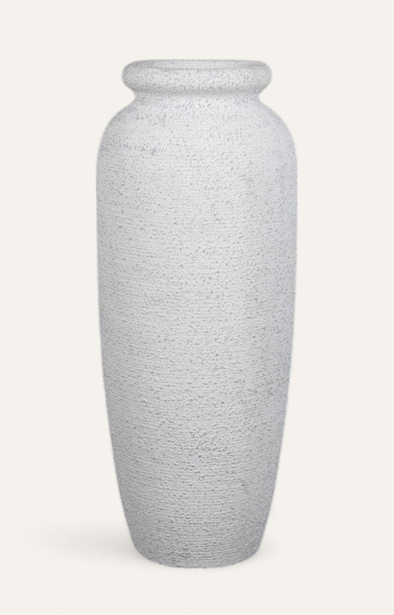 White resin Planter Medium