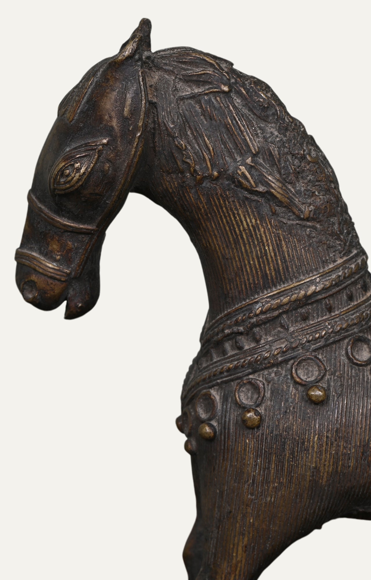 Dokra Brass Tribal Horse