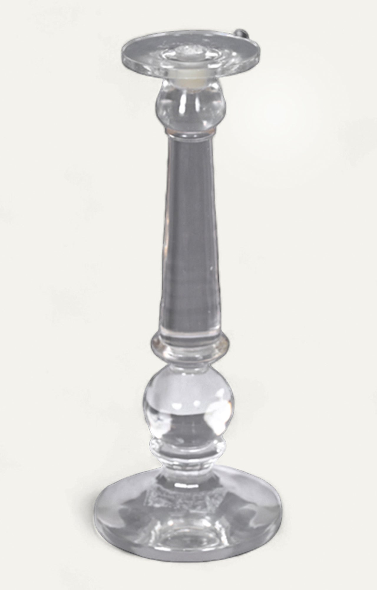 Crystal Pillar Candle Holder