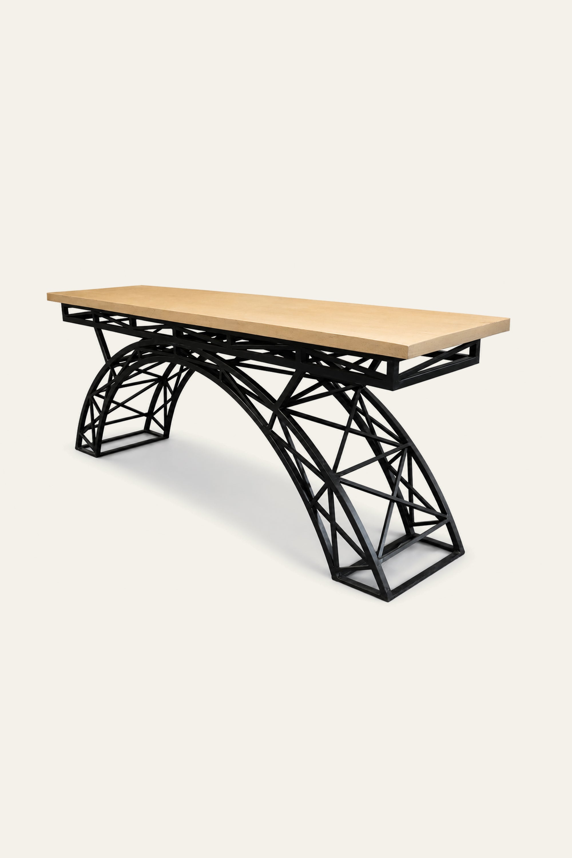 Paris Inspired Long Console Table