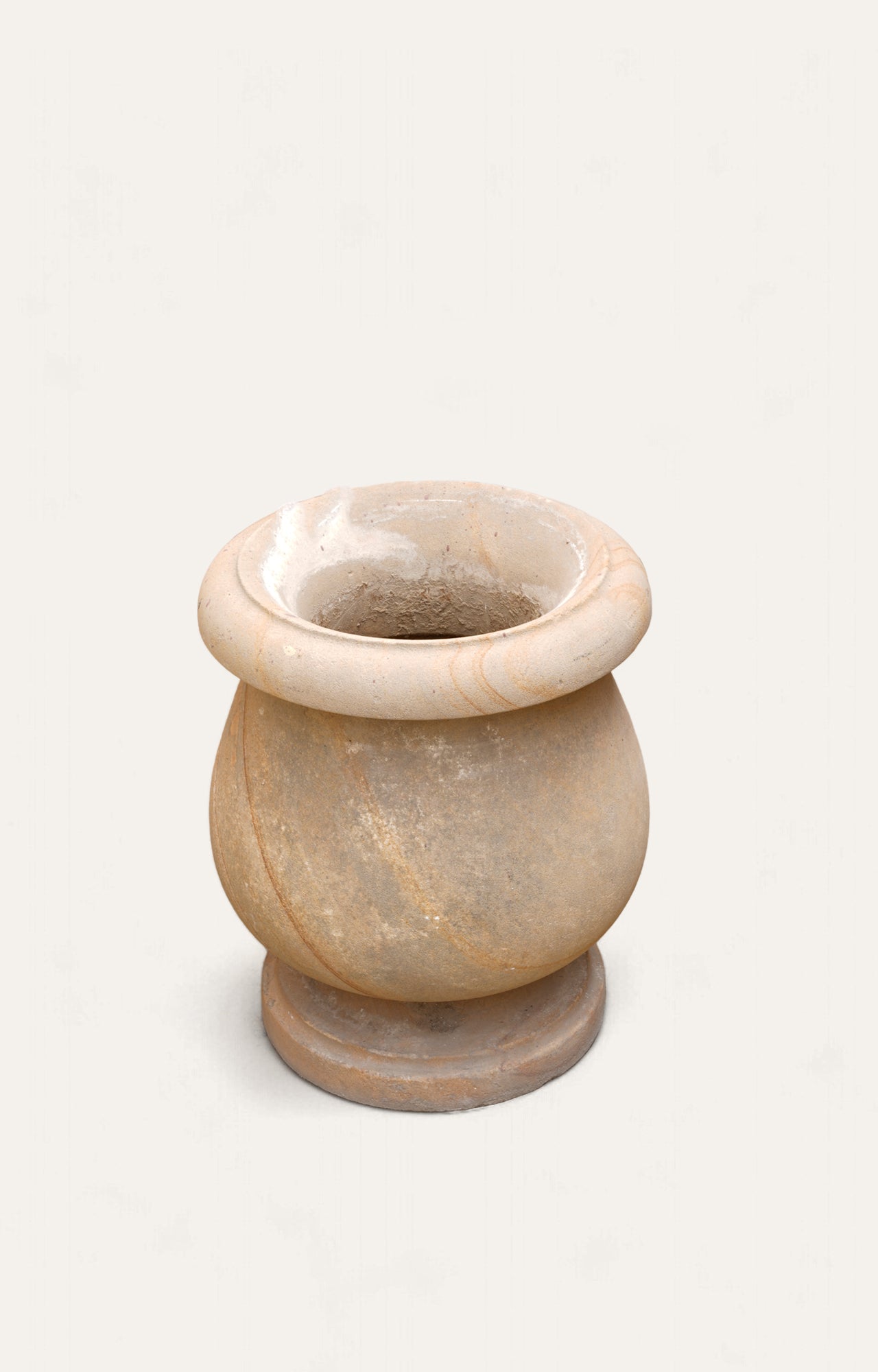 Contemporary Sand Stone Planter