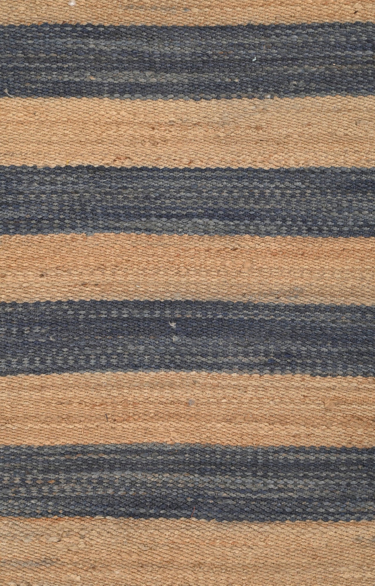 4 x 6 Ft Striped Rectangle Handmade Jute Rug