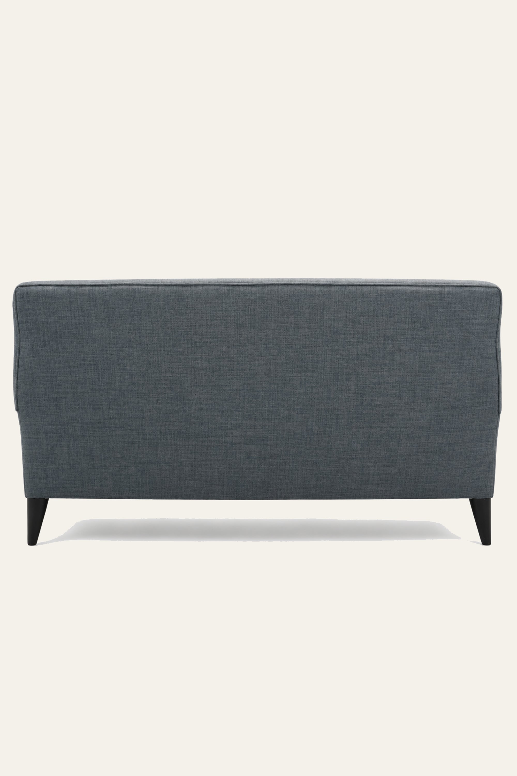 Grey Textured High Back Sofa for Compact Rooms