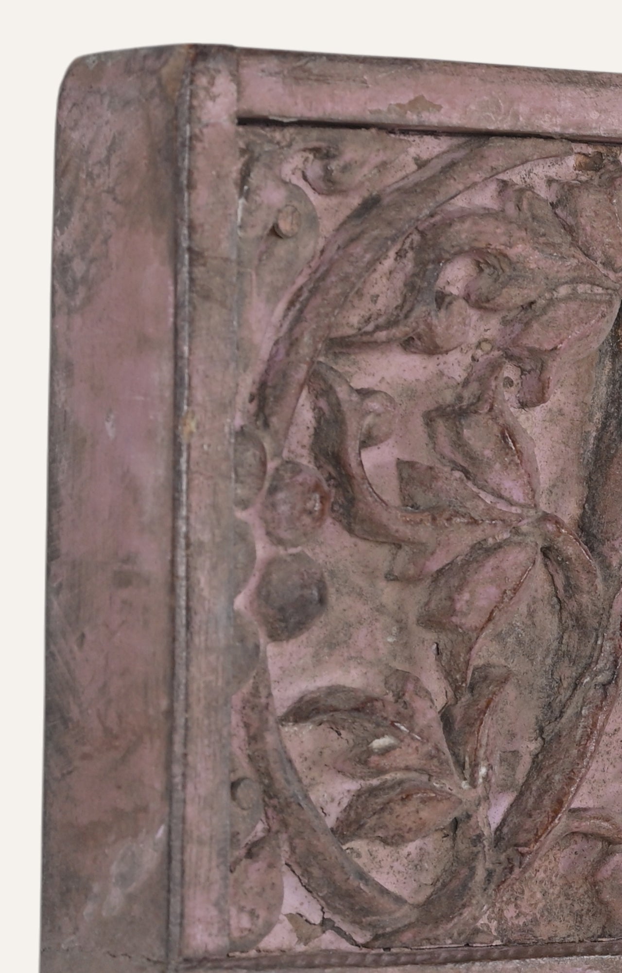 Rosewood Floral Panel with Centre Medallion