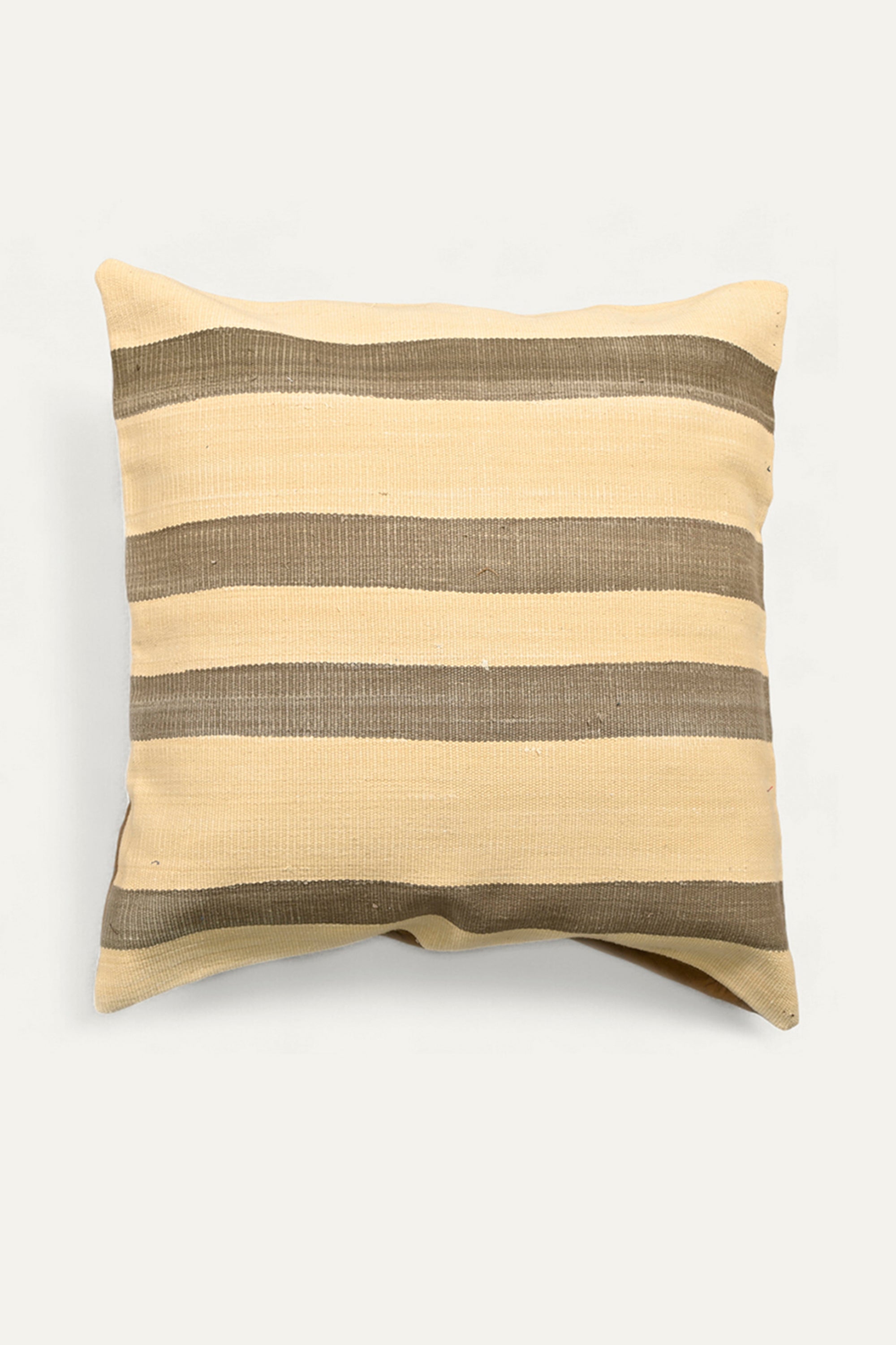 Warm Striped Handwoven Cushion Cover