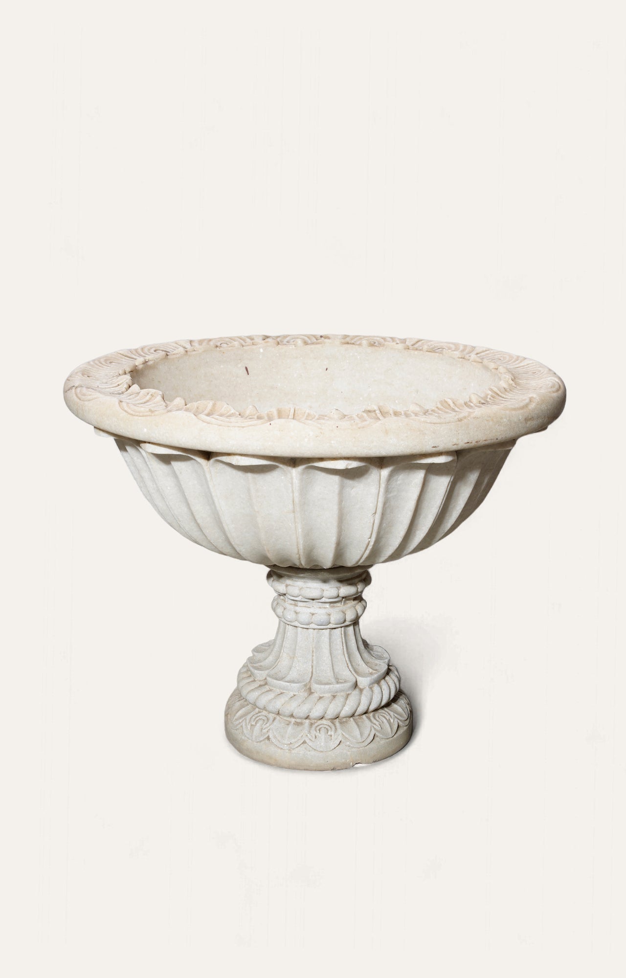 Marble Floral Urn