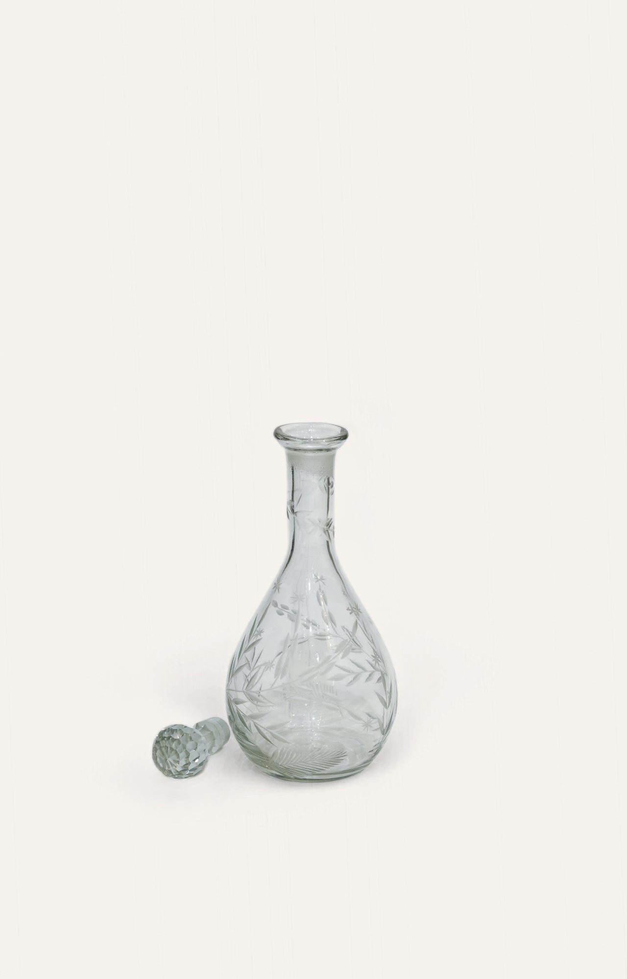 Helios Transparent Glass Decanter