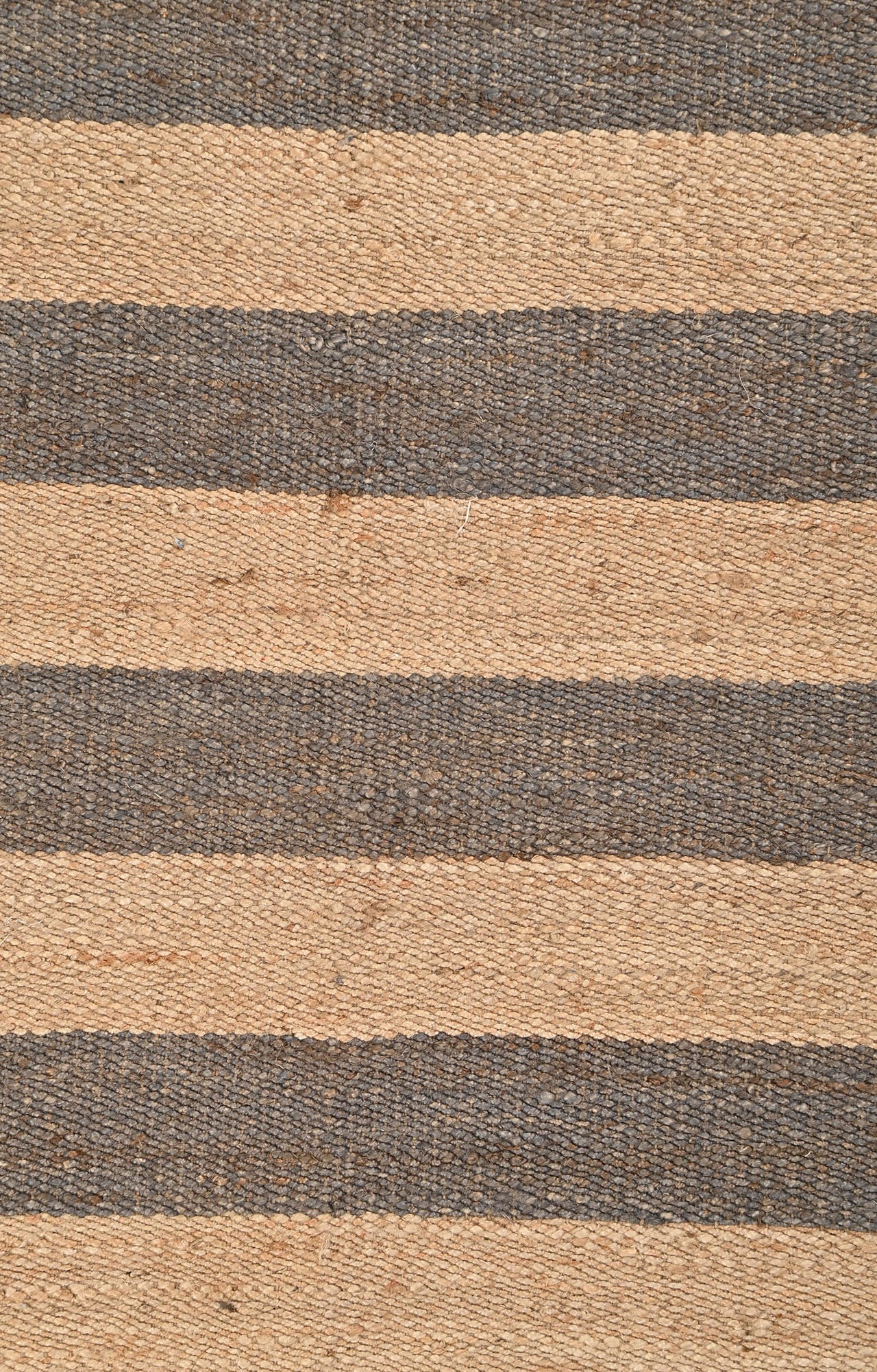 6 x 8 Ft Striped Rectangle Handmade Jute Rug