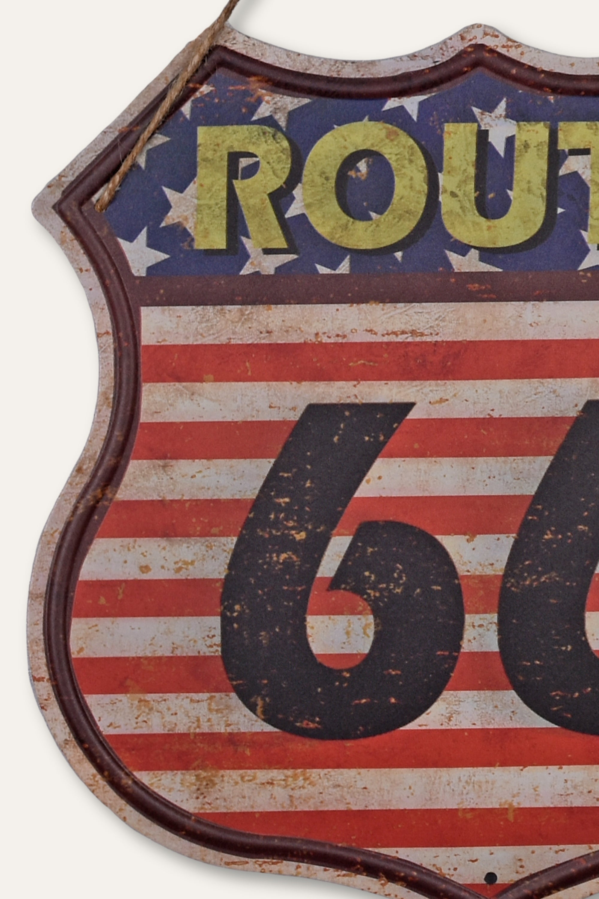 Route 66 Metal Wall Décor