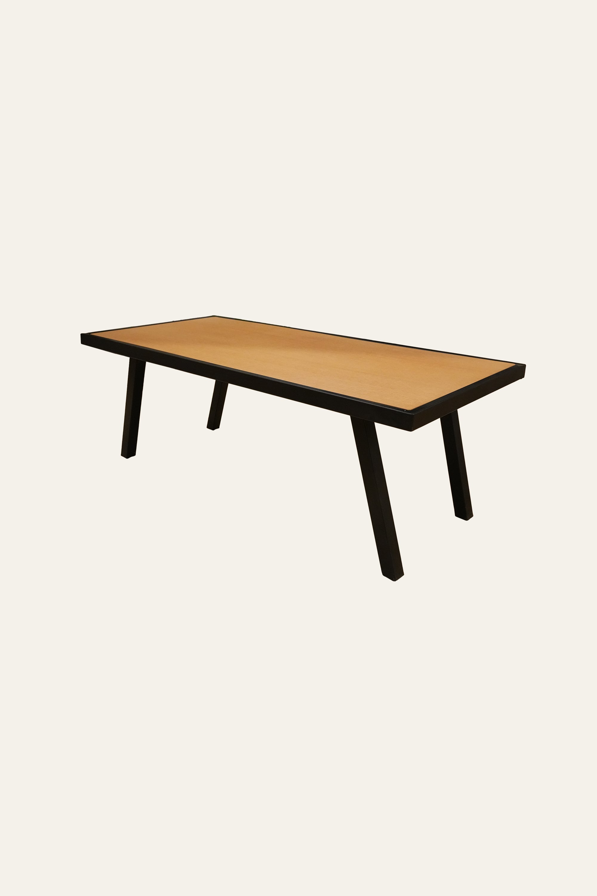 Two-toned Rectangular Patio Dining Table