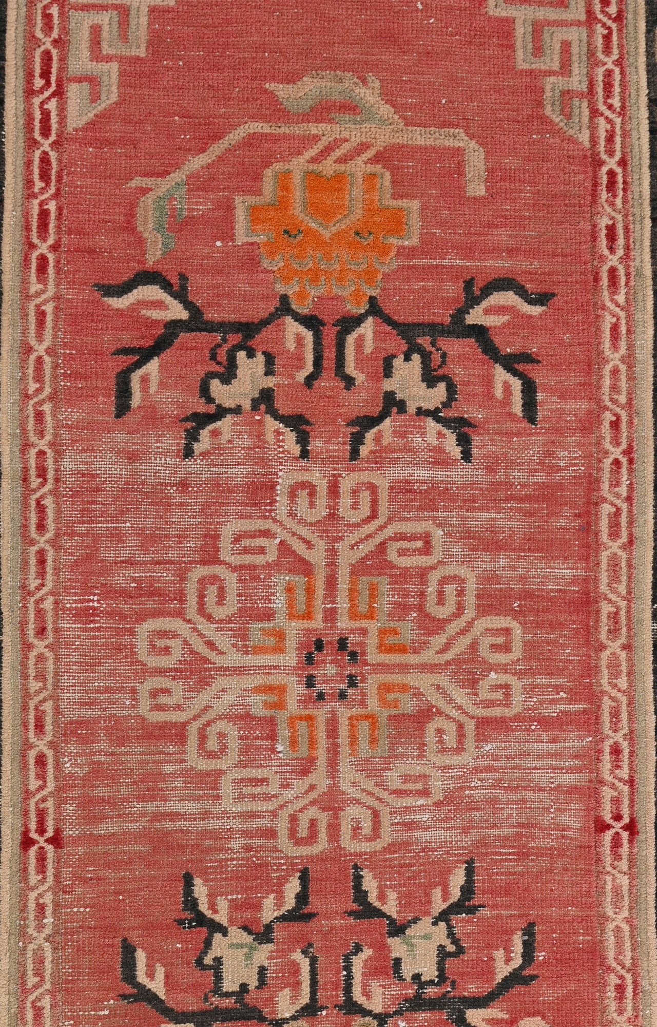 3 x 5 Ft Oriental pattern Tibetan carpet