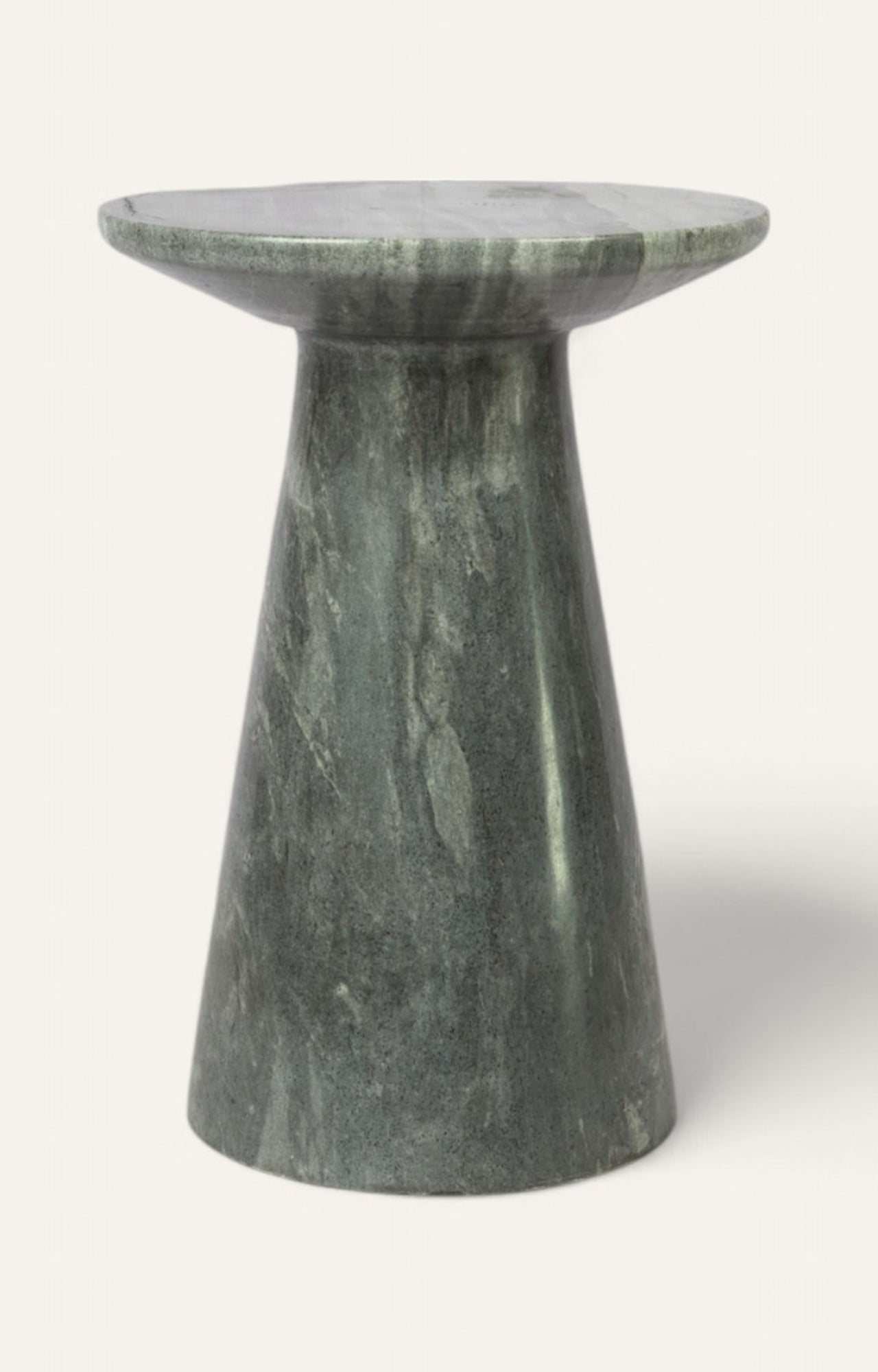 Hamilton Black Marble Round Side Table