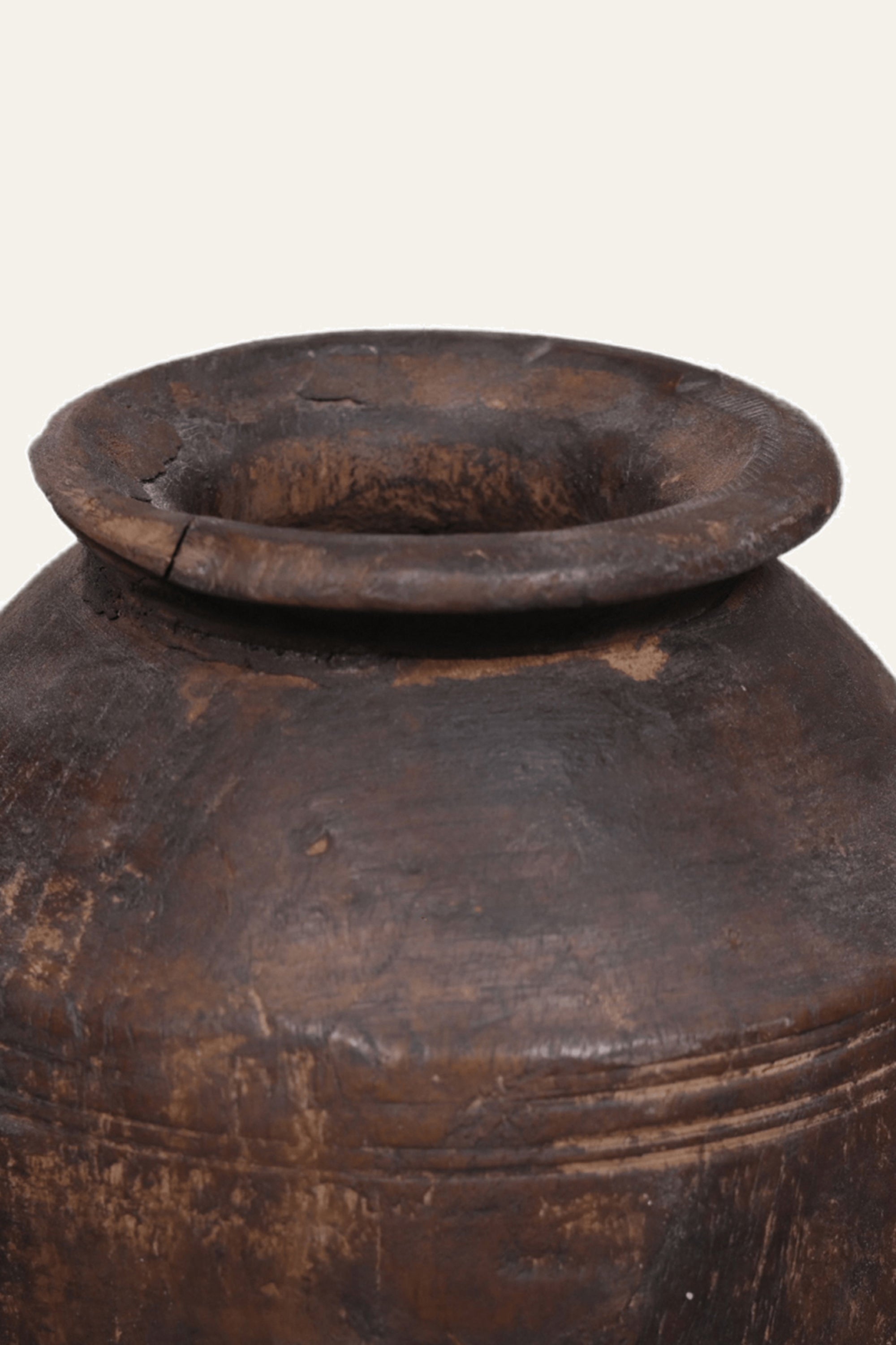 Himachal Heritage Wooden Planter Pot