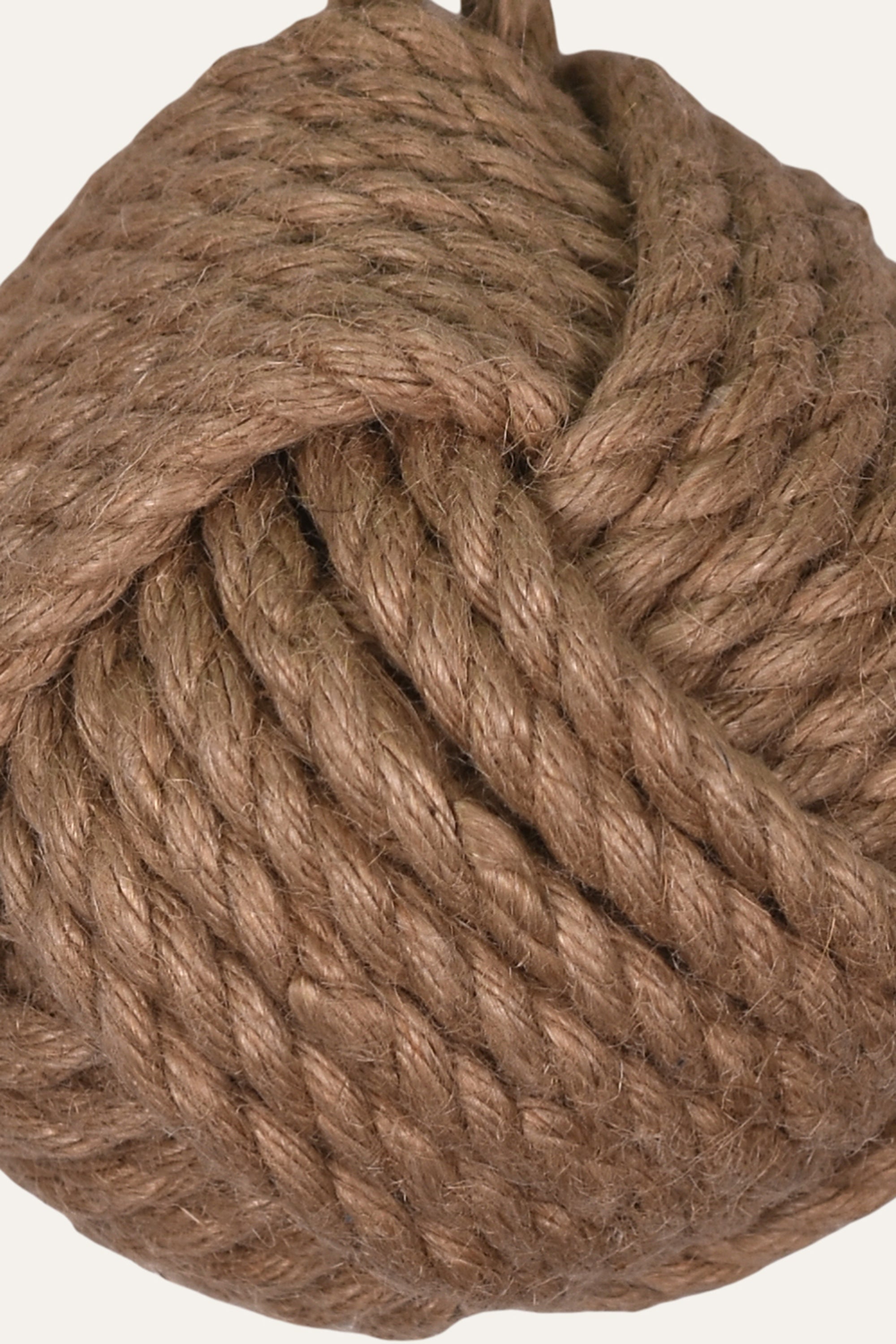 Natural Jute Rope Knot Hanging Décor