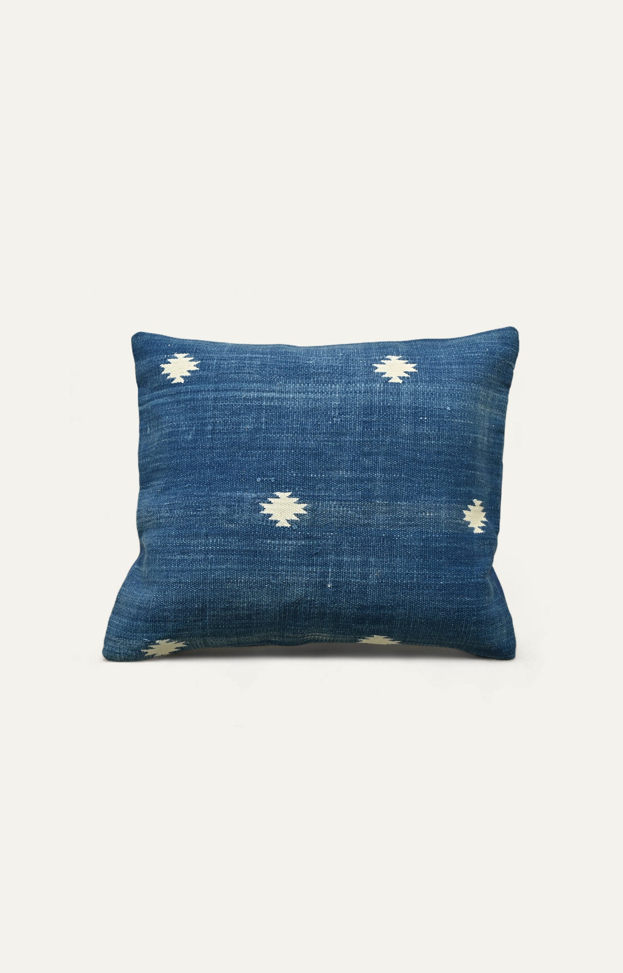 Minimal Indigo Blue Handmade Cushion Cover