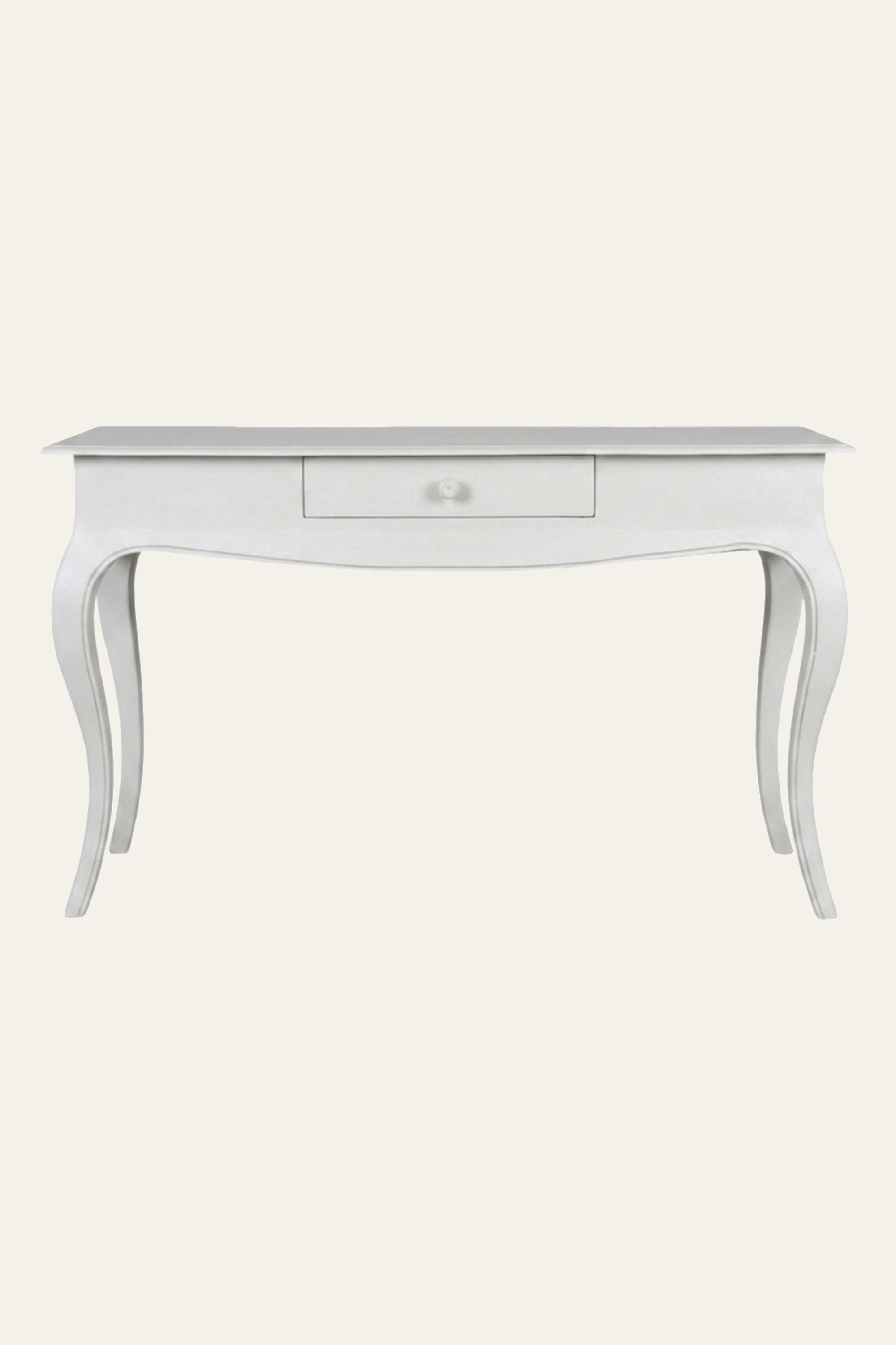 White French Provincial Style Writing Desk with Drawer