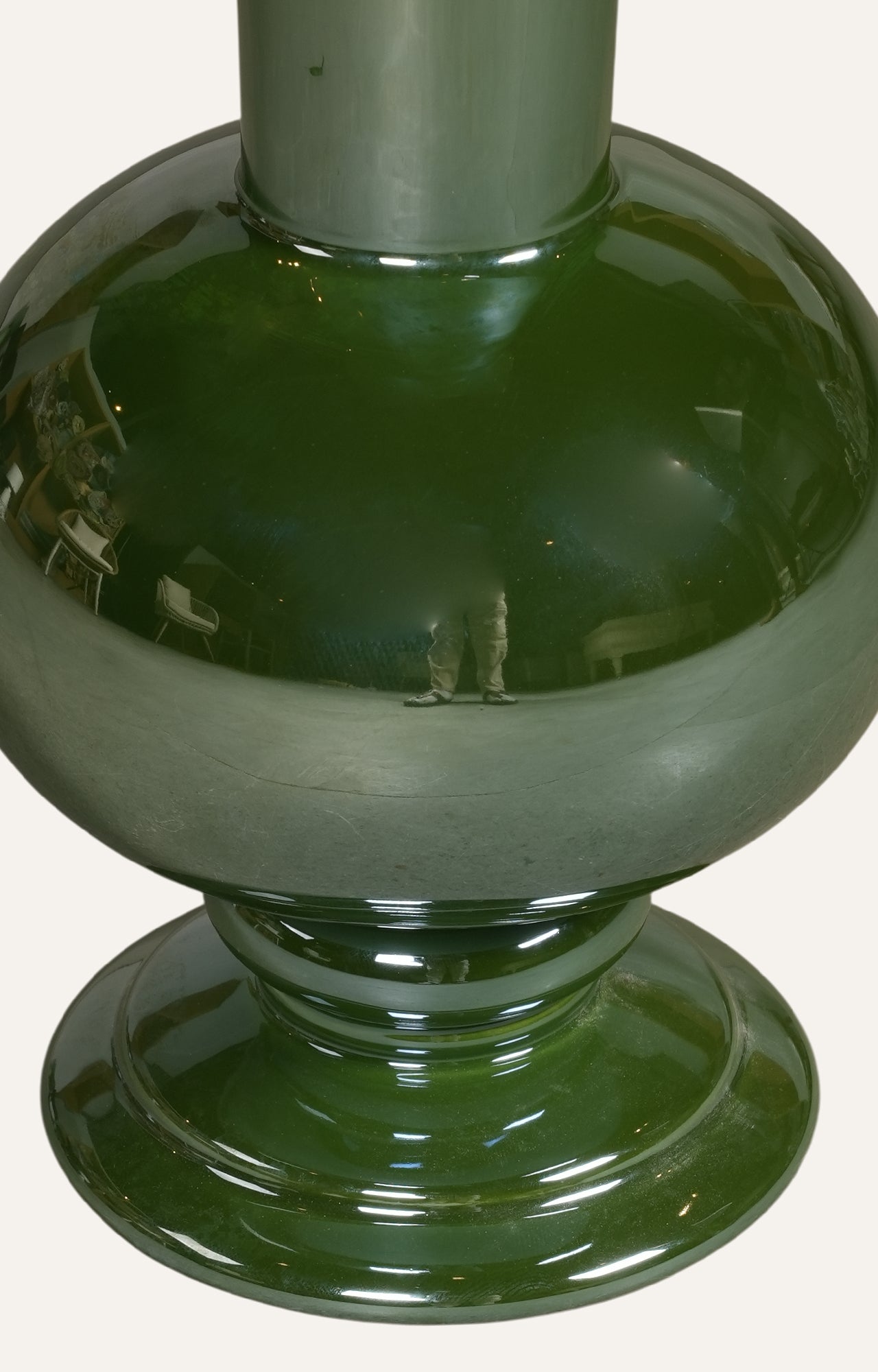 Ceramic Pedestal Bloom Vase