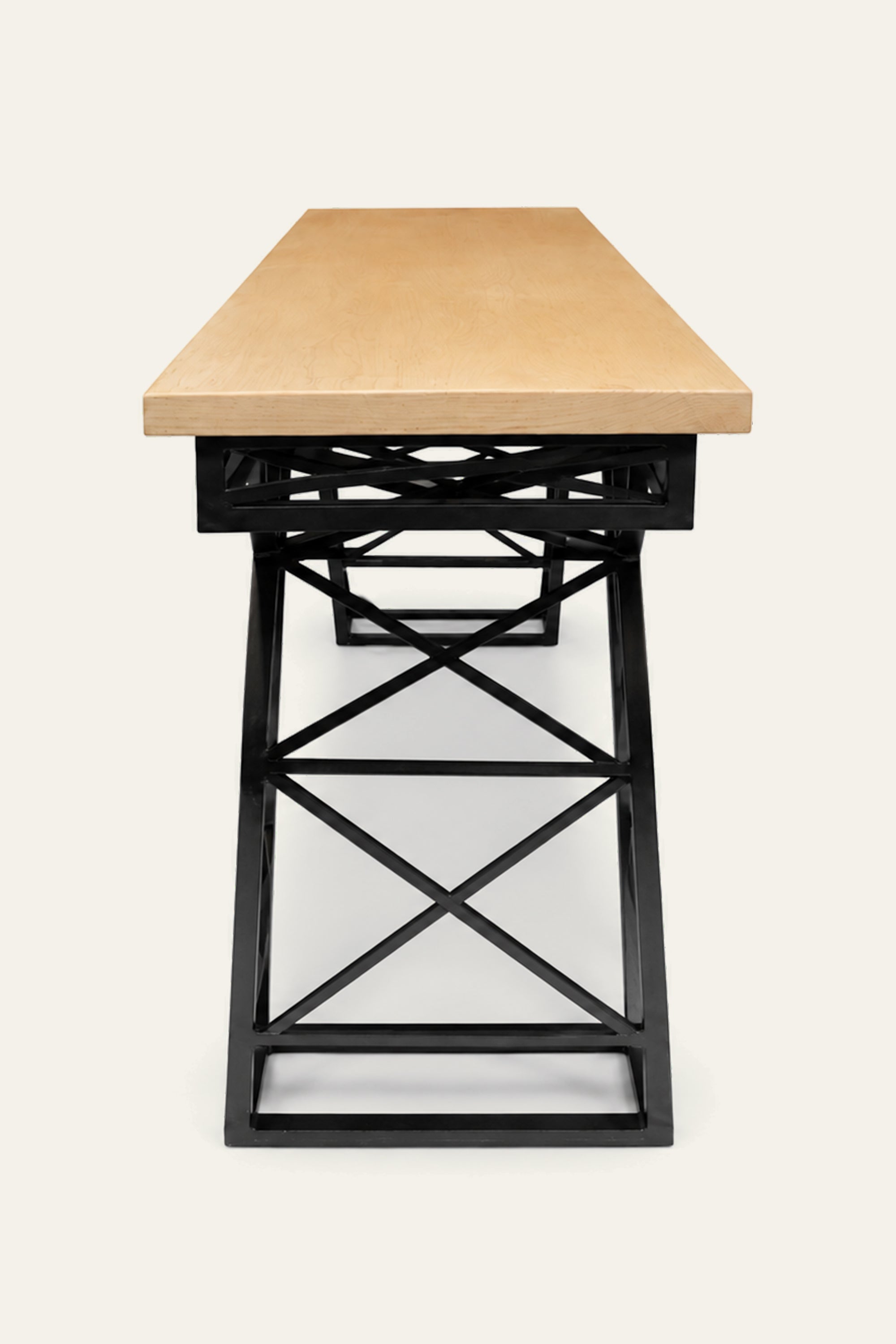 Paris Inspired Long Console Table