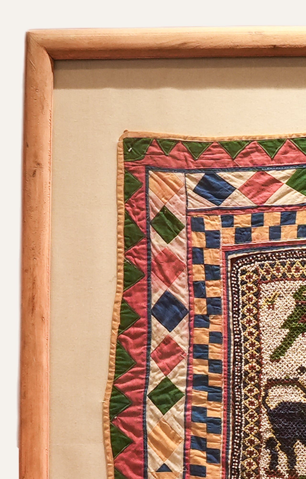 Embroidered Wall Hanging Art