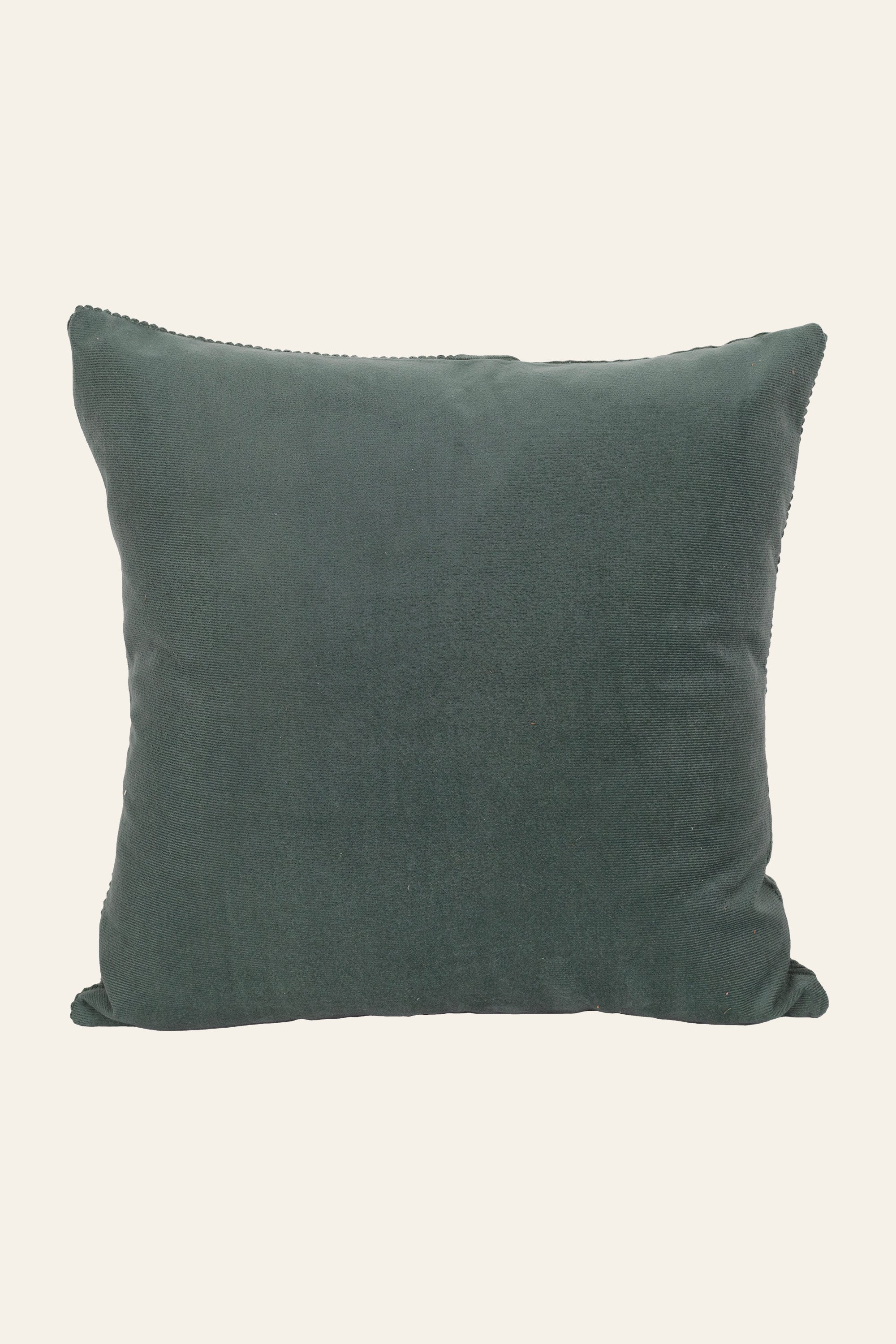 Green Block Patchwork Cushion