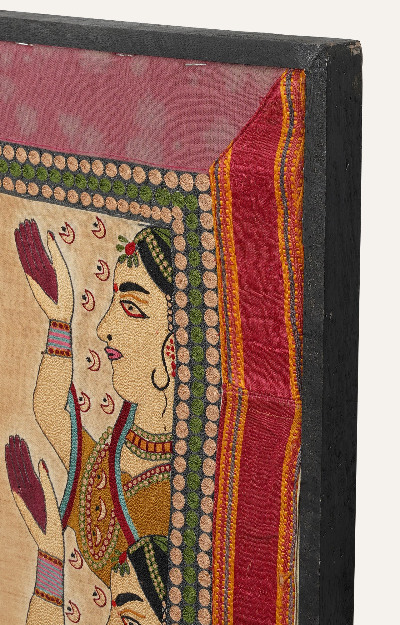 Pichwai from Nathdwara-Hand-Embroidered Shrinathji