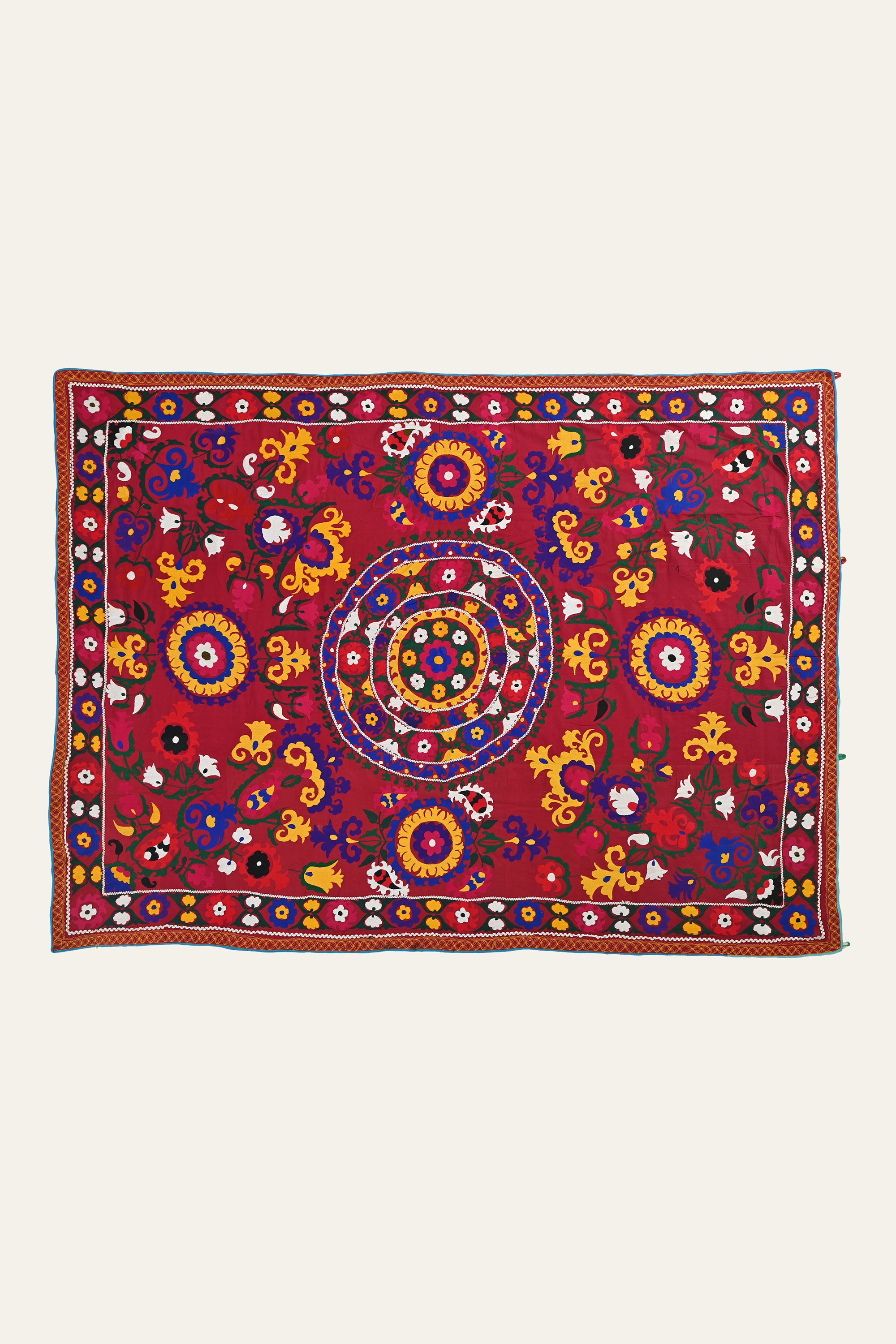 Floral Suzani Wall Décor Panel
