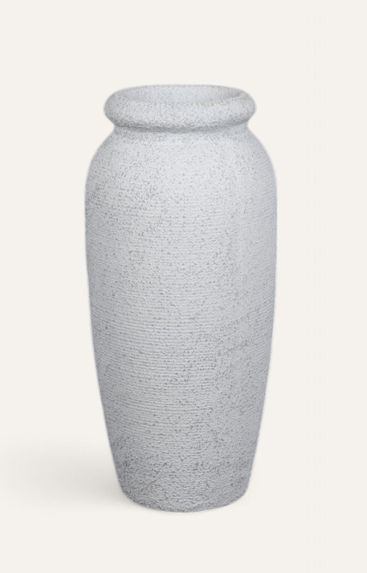 White resin Planter Small