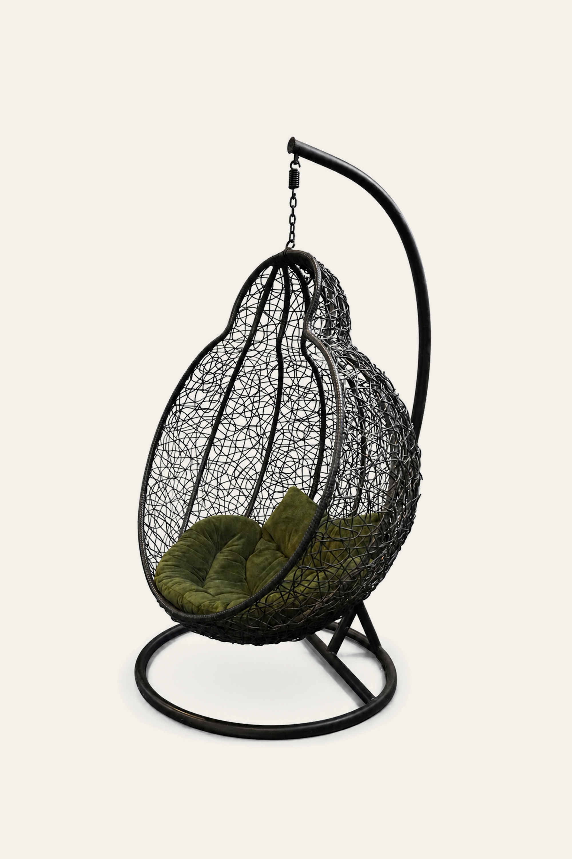 Outdoor Swing Chair for Patio & Garden with Stand