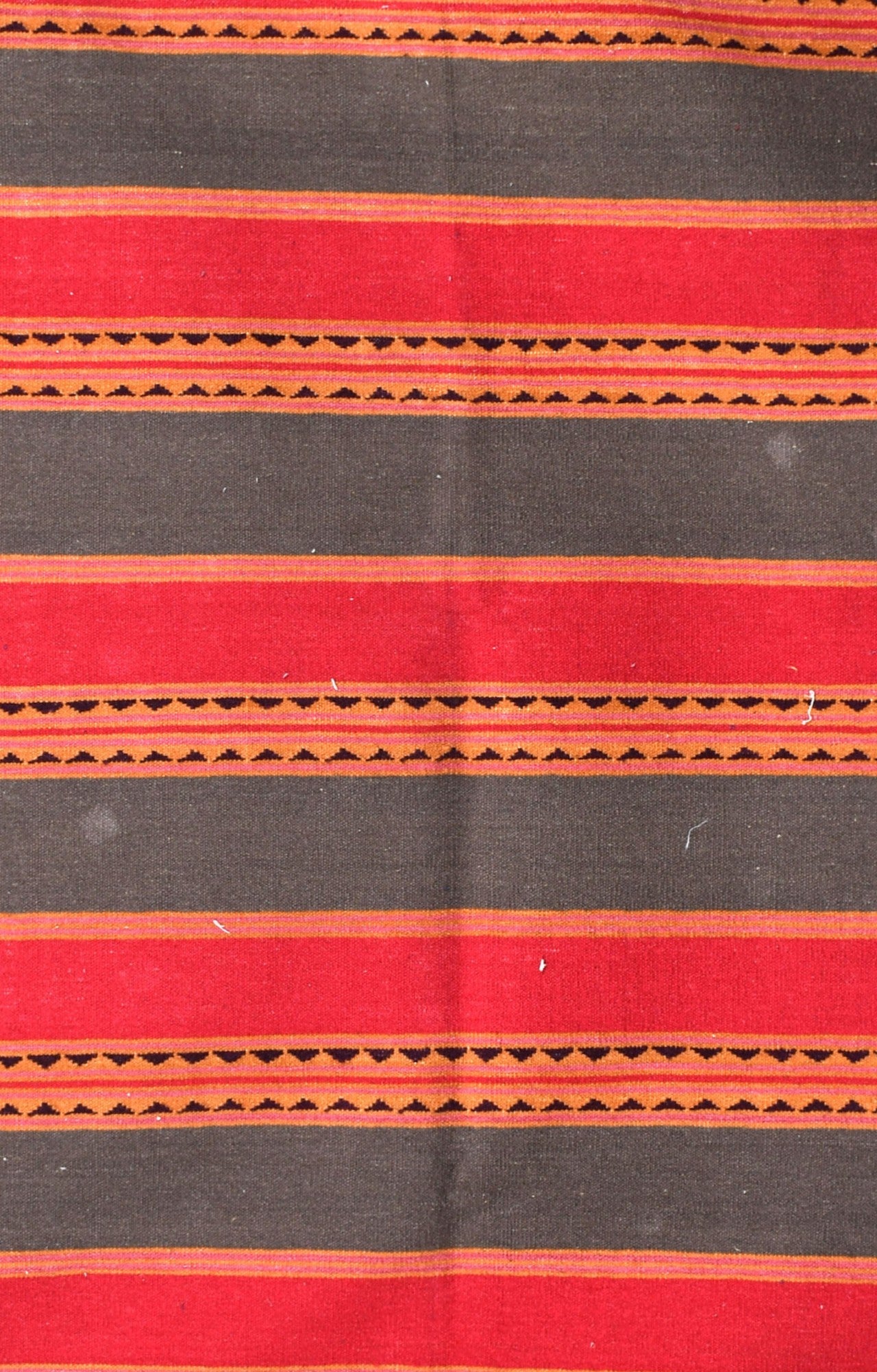Vibrant Stripes Woolen Rug