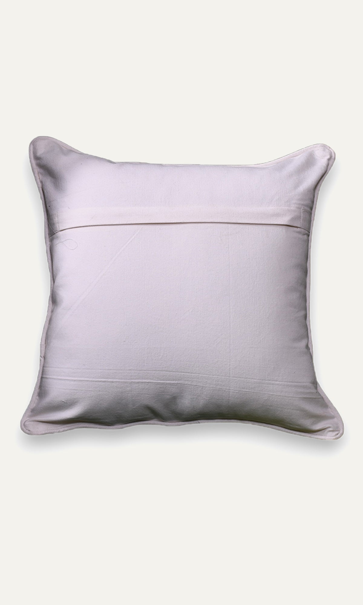 Distorted Diagonal Pattern Cotton Cushion Cover