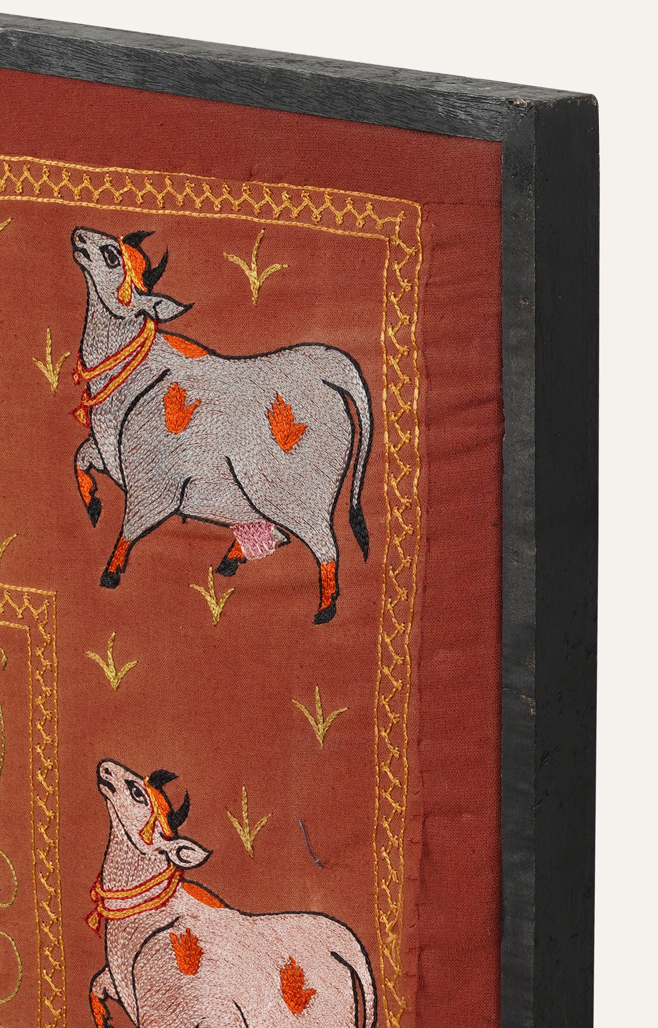 Hand-Embroidered Shrinathji Pichwai from Nathdwara