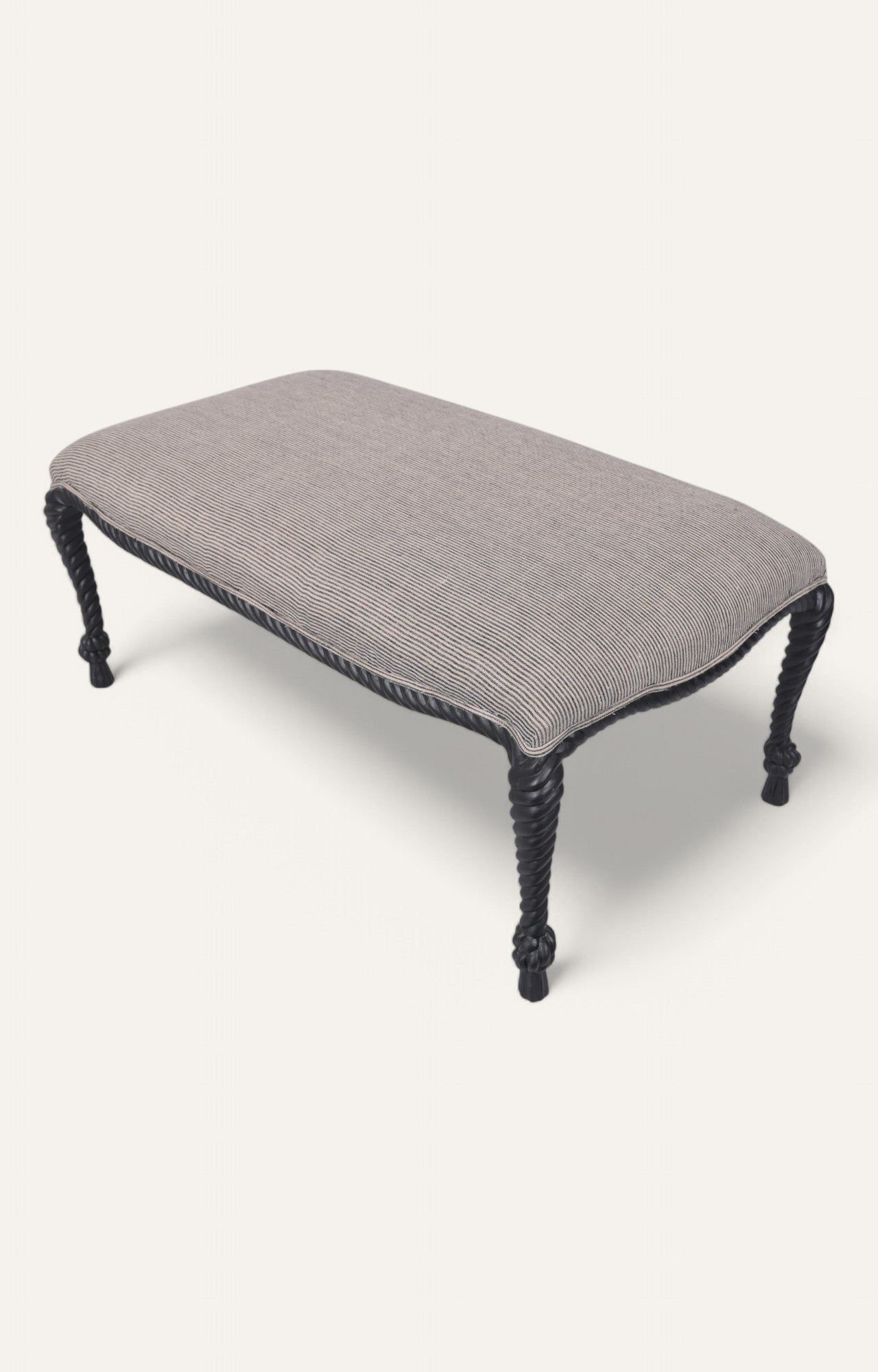 Wooden Cavendish Ottoman