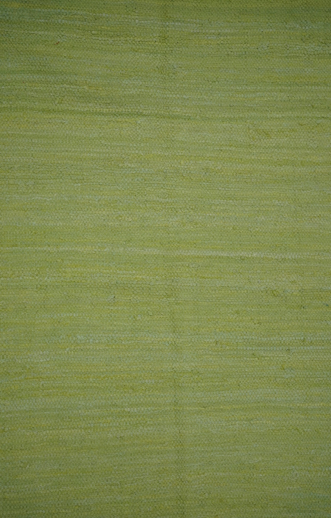 4 x 5.10 Ft Solid Green Cotton Rug