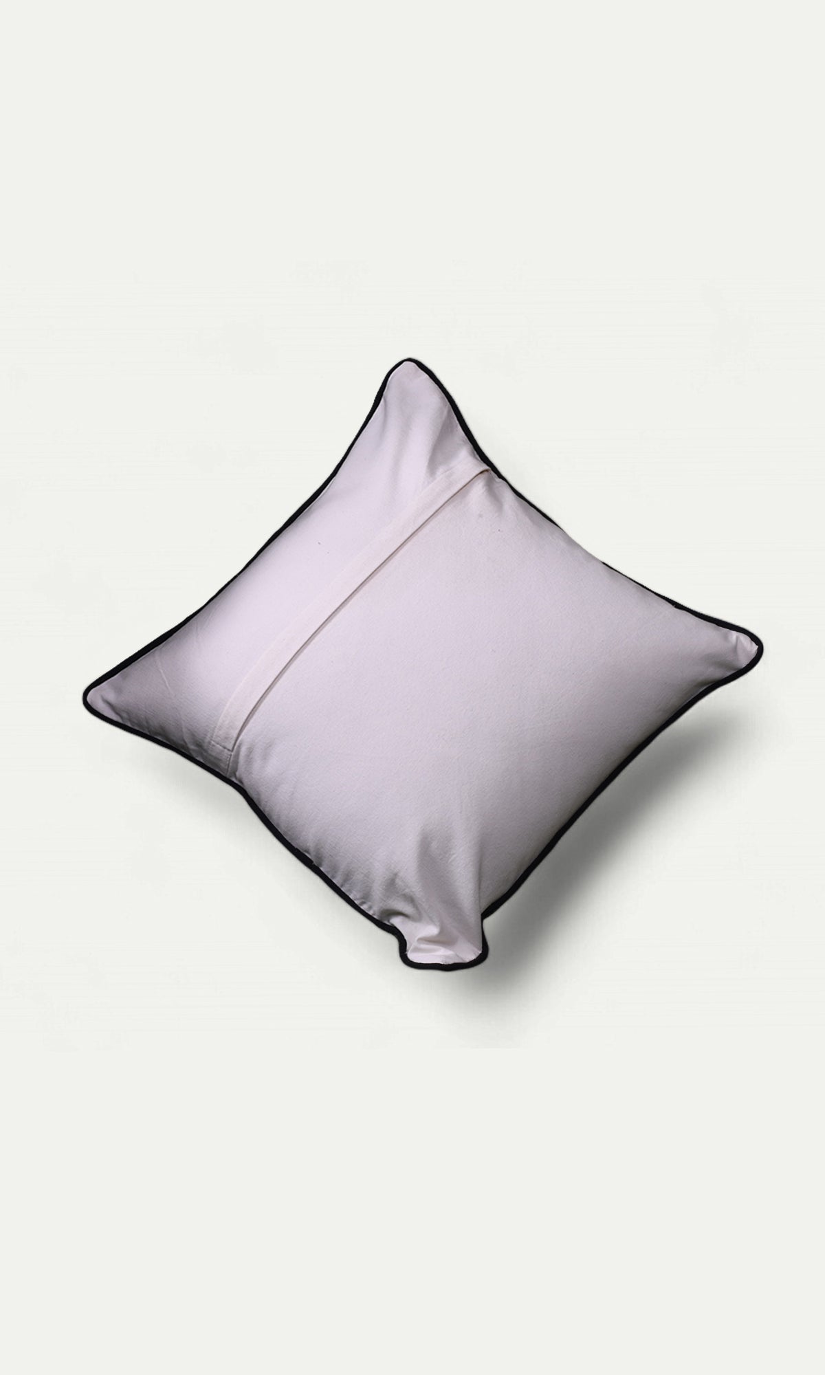 Diamond Pattern Cotton Cushion Cover